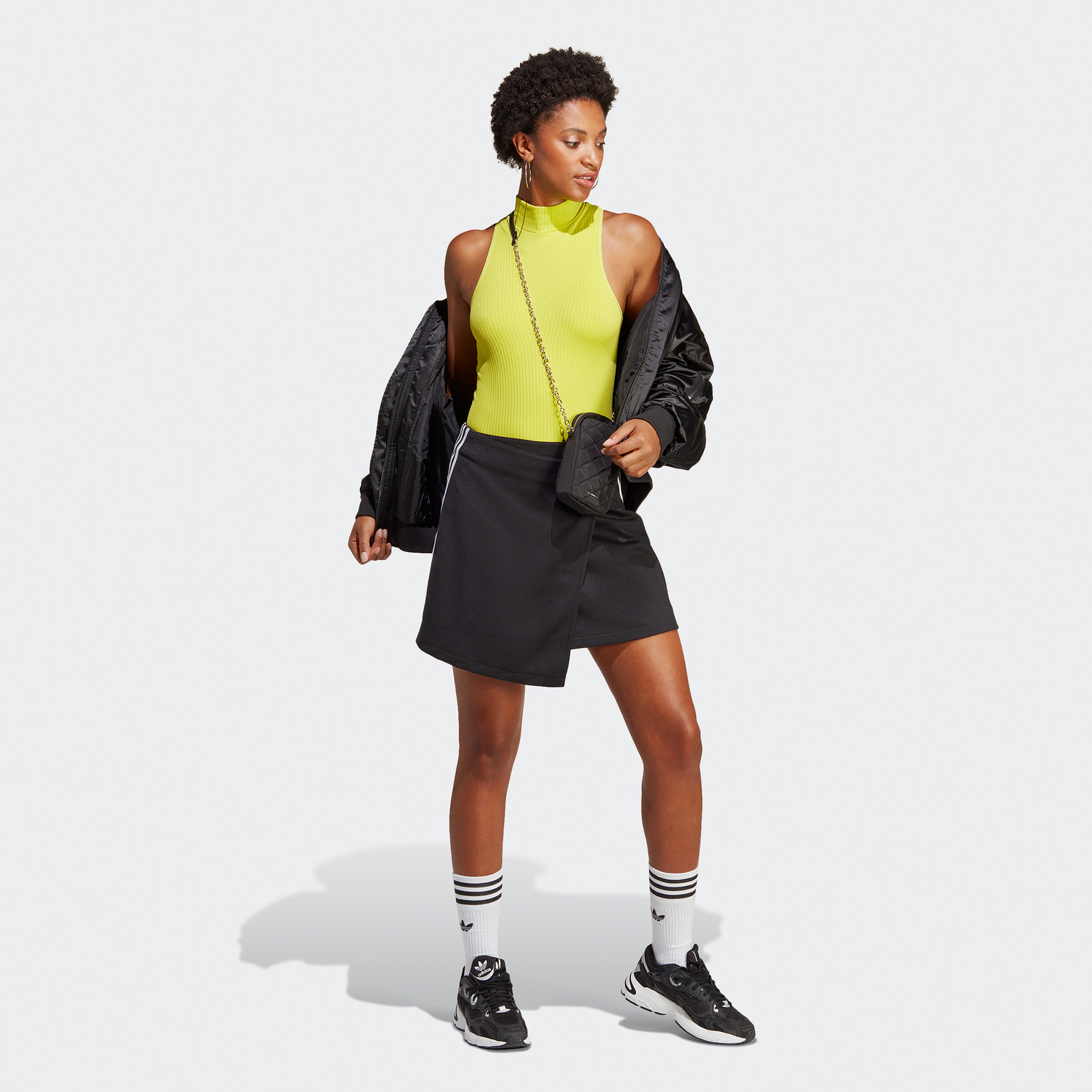 adidas Wrapping Kadın Siyah Etek