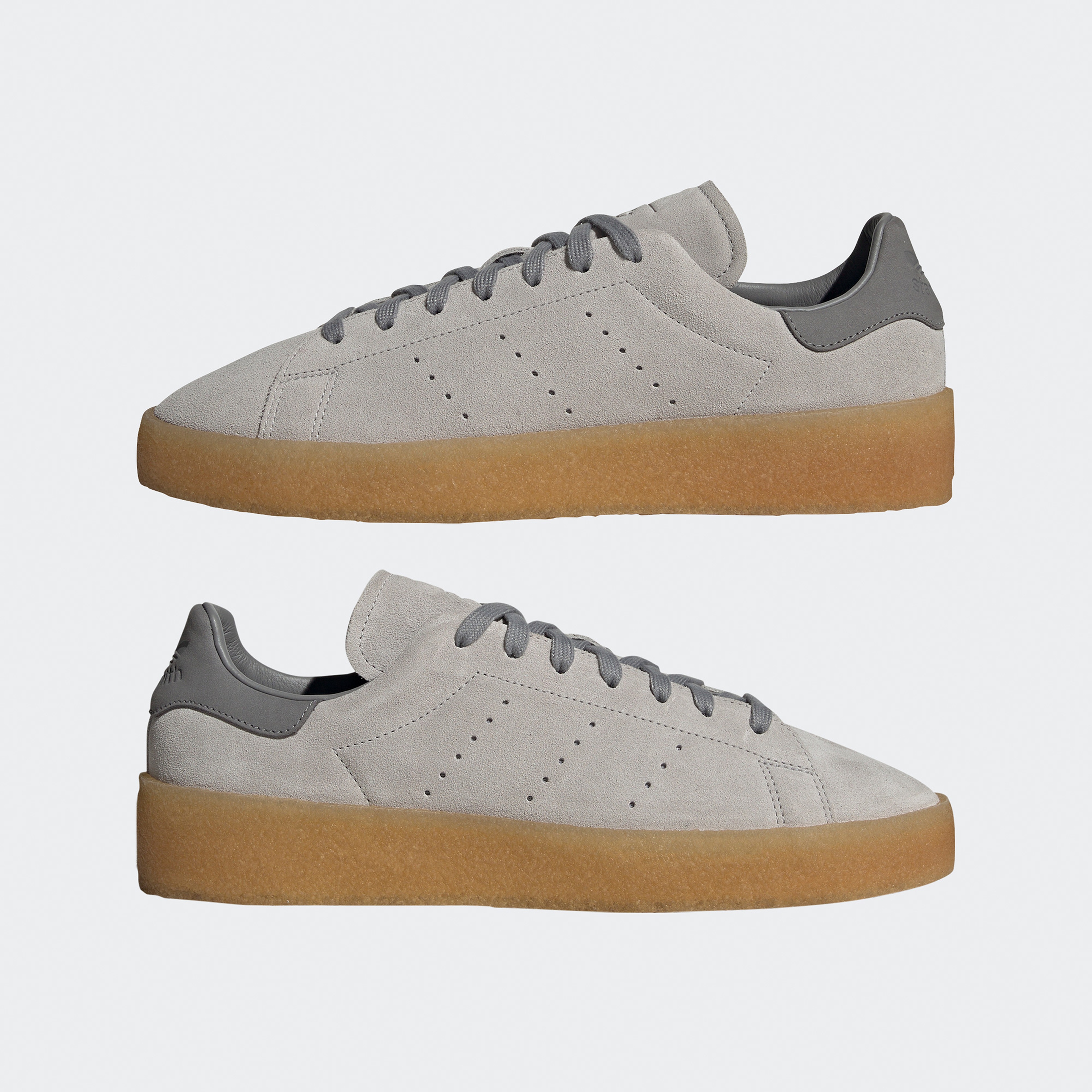 adidas Stan Smith Crepe Unisex Gri Spor Ayakkabı38FZ6440| Occasion