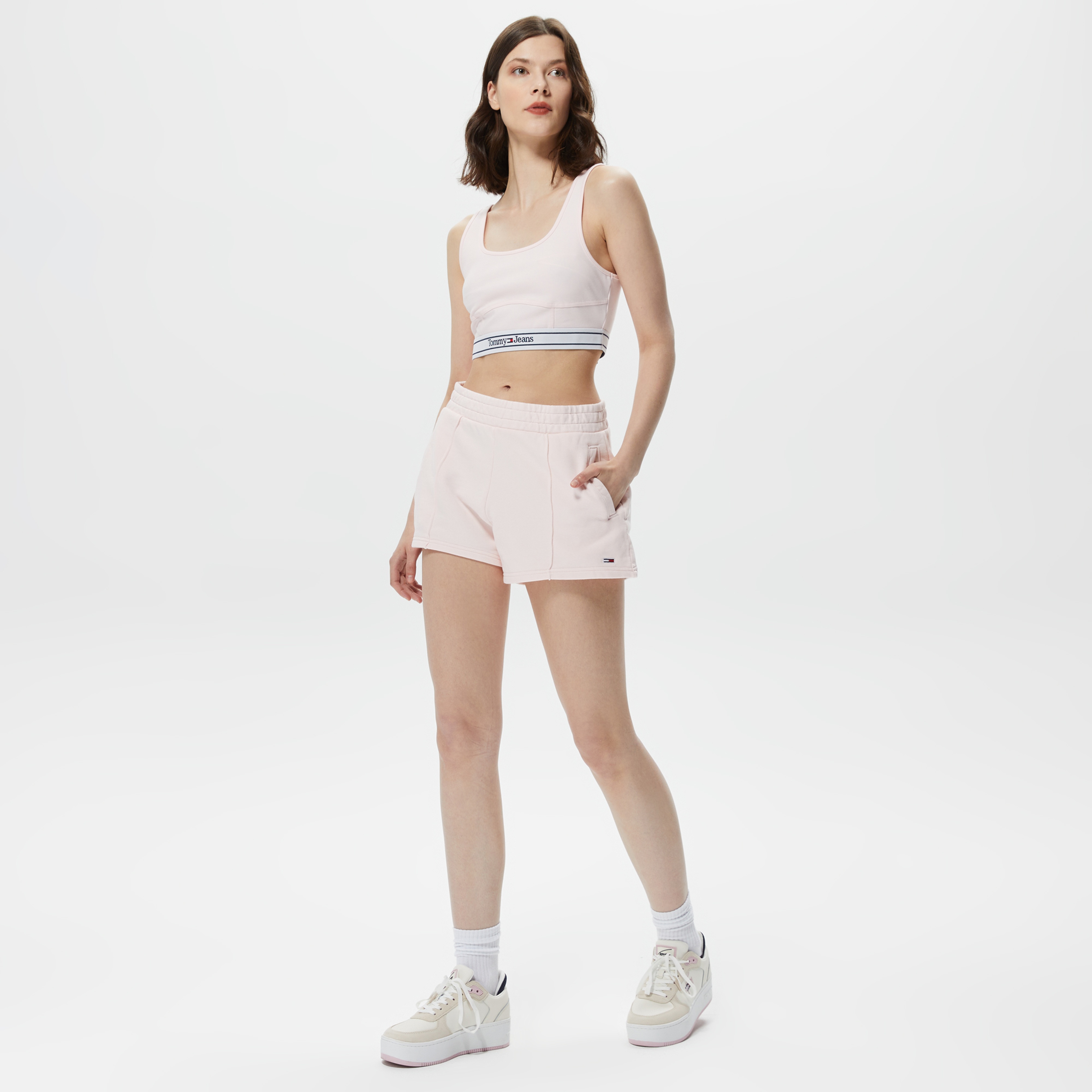 Tommy Jeans Classics Kadın Pembe Şort