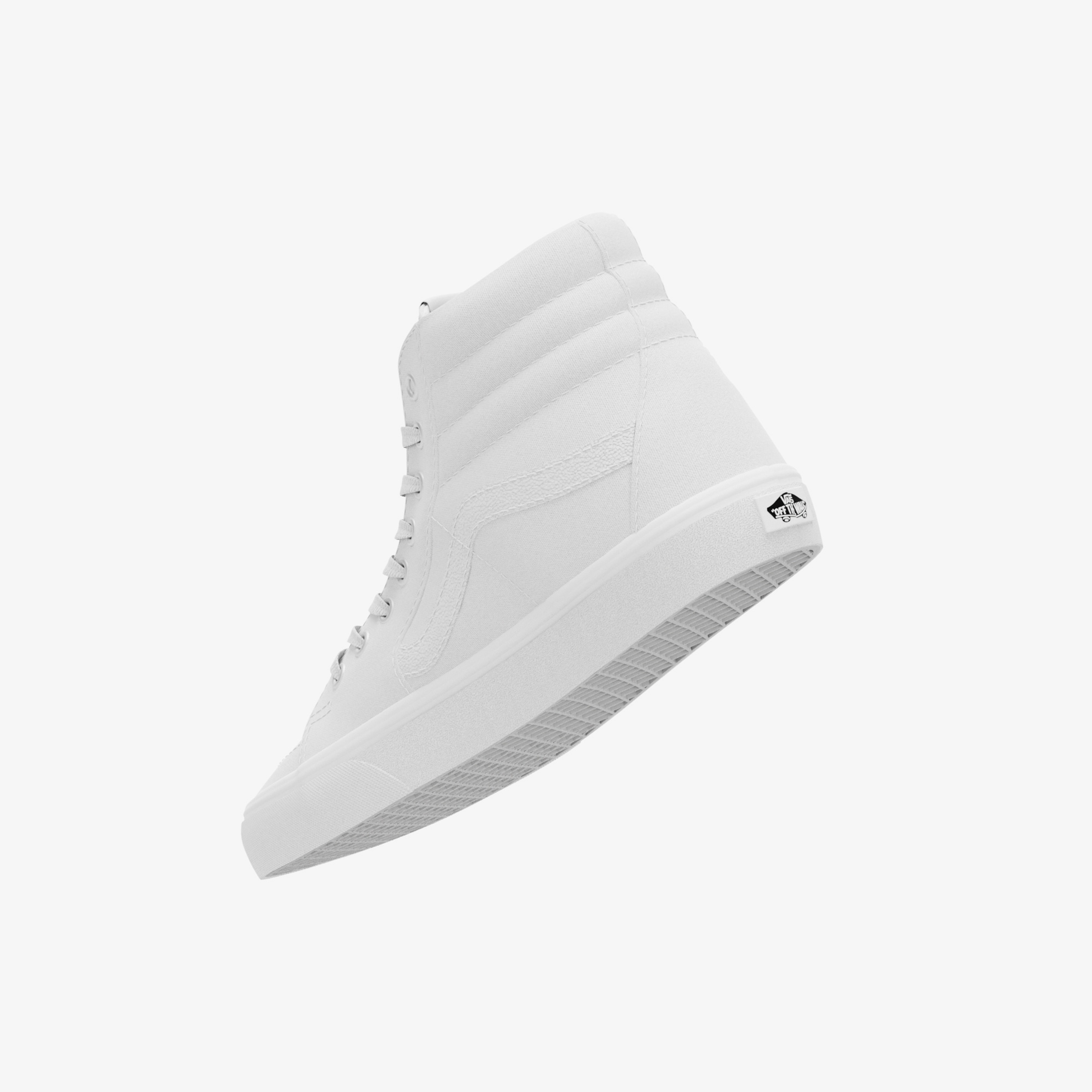 Vans Ua Sk8-Hi Kadın Beyaz Sneaker