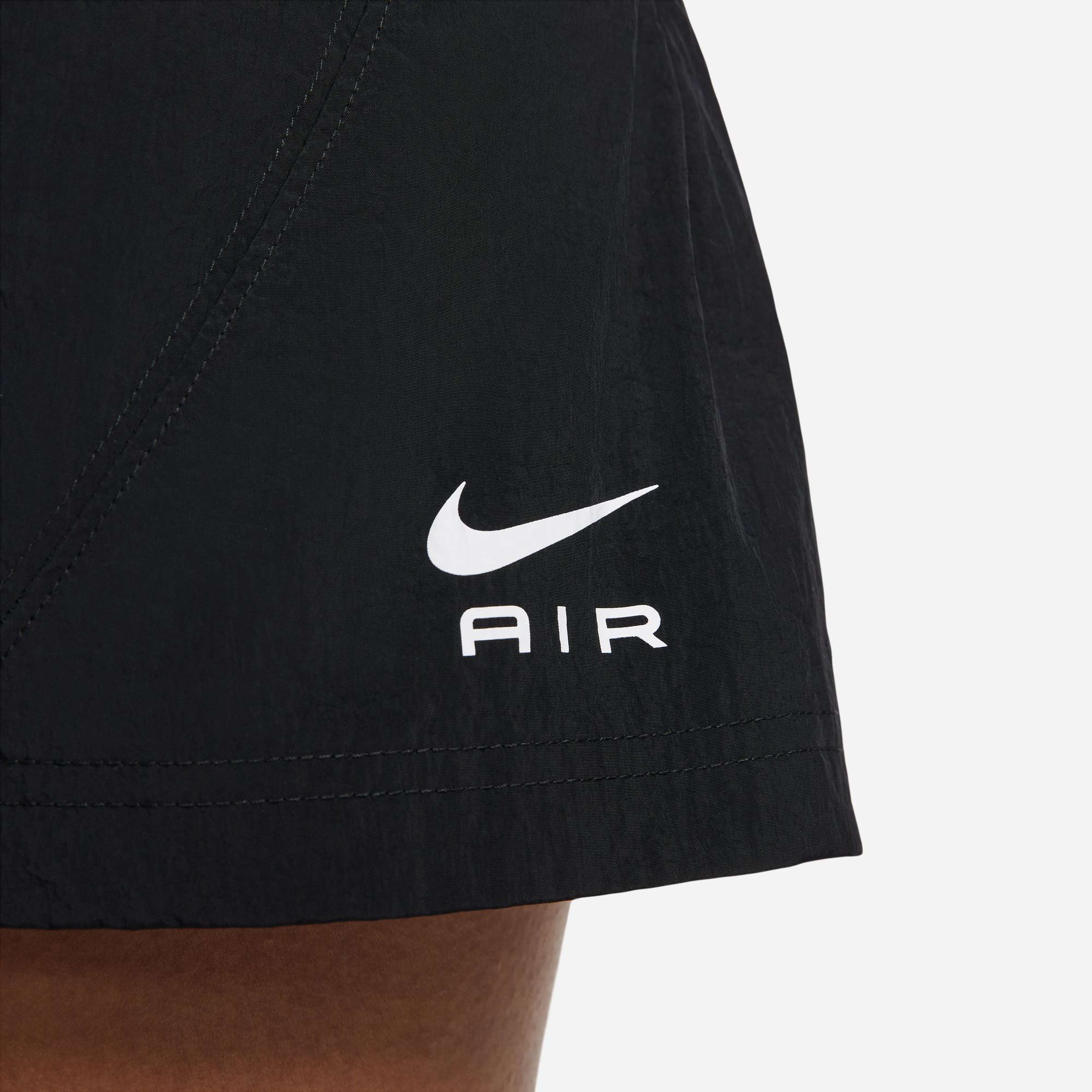 Nike Air Fleece Kadın Siyah Etek