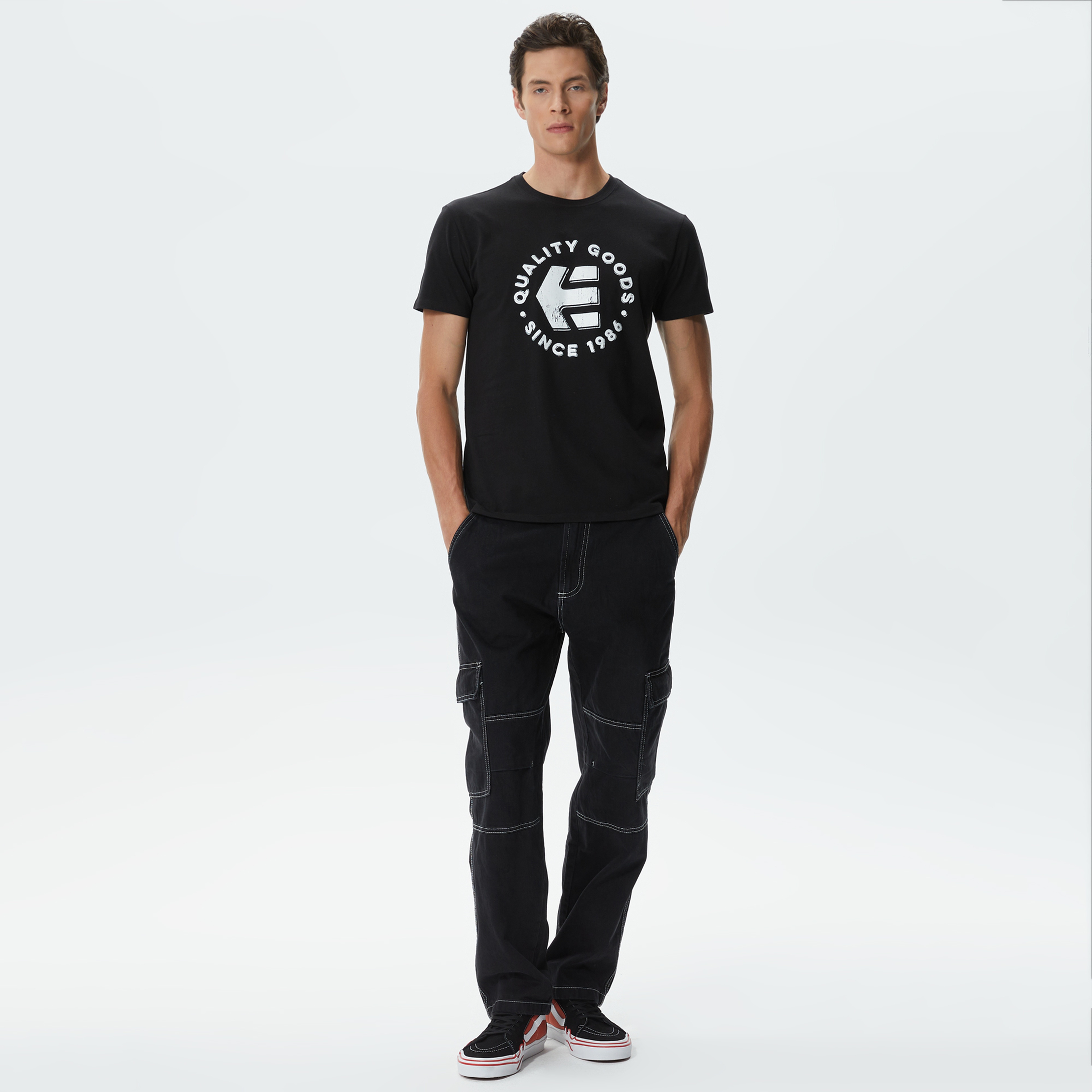 Etnies Since 1986 Erkek Siyah T-Shirt