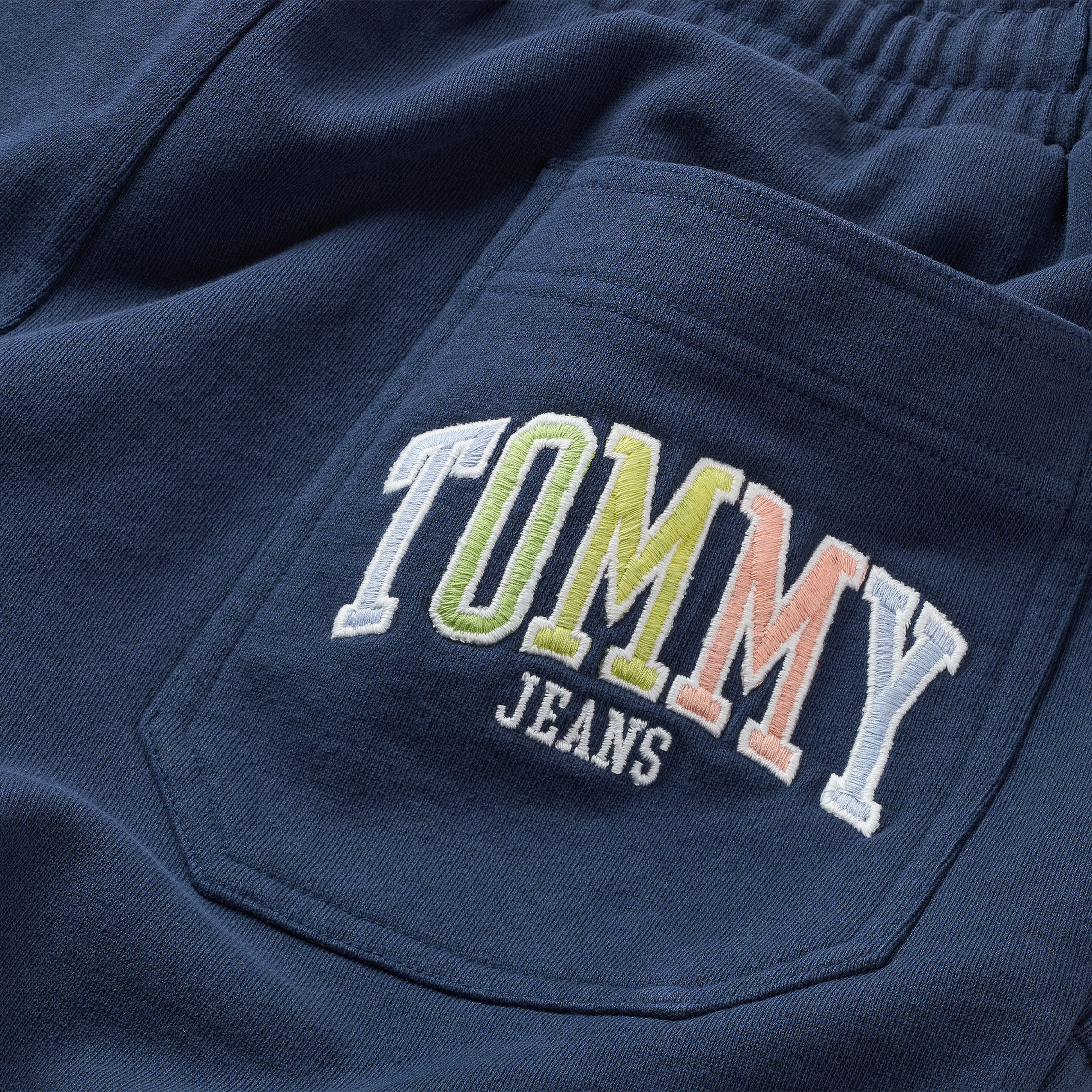 Tommy Jeans College Erkek Mavi Şort