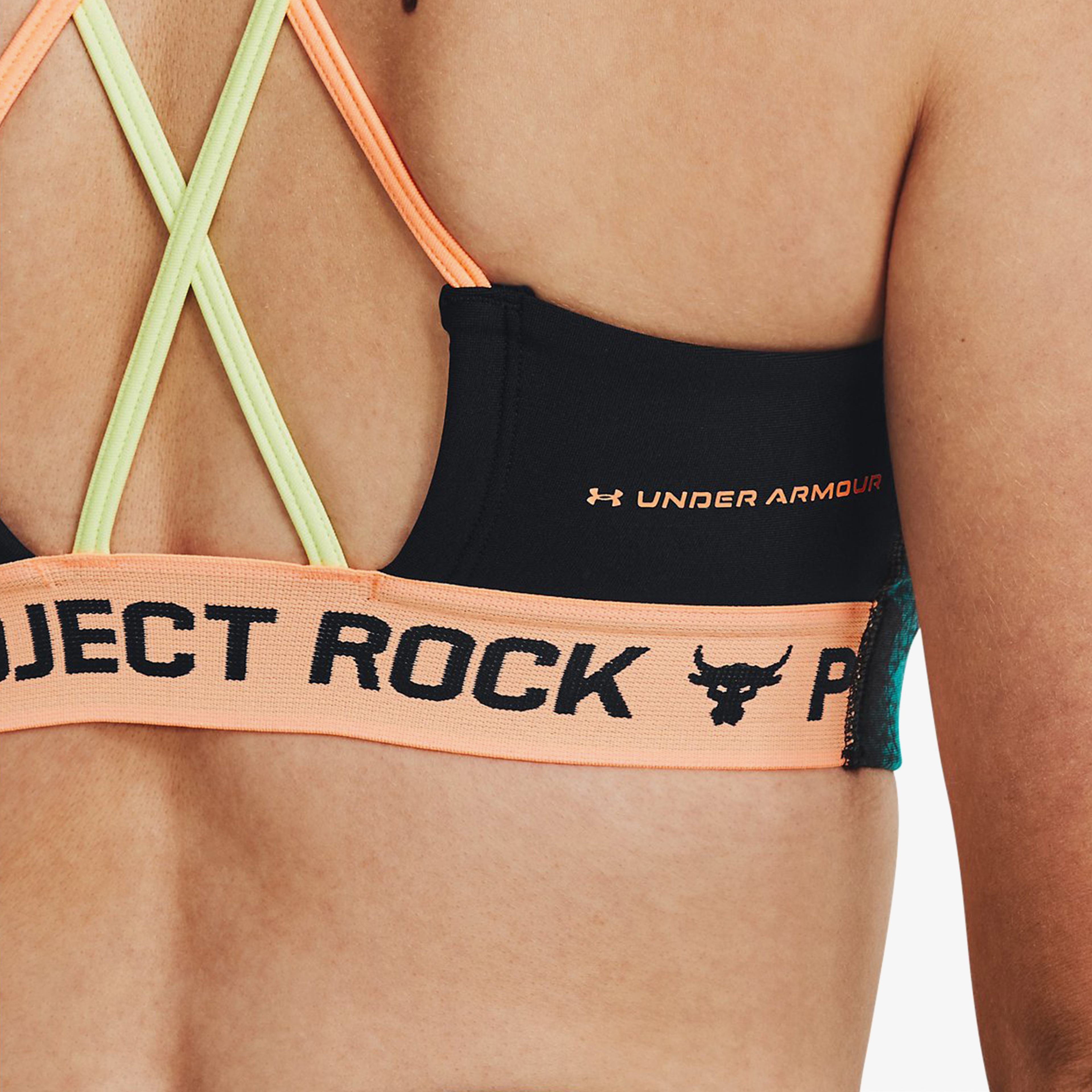 Under Armour Rock Crsbck Pt Kadın Yeşil Bra