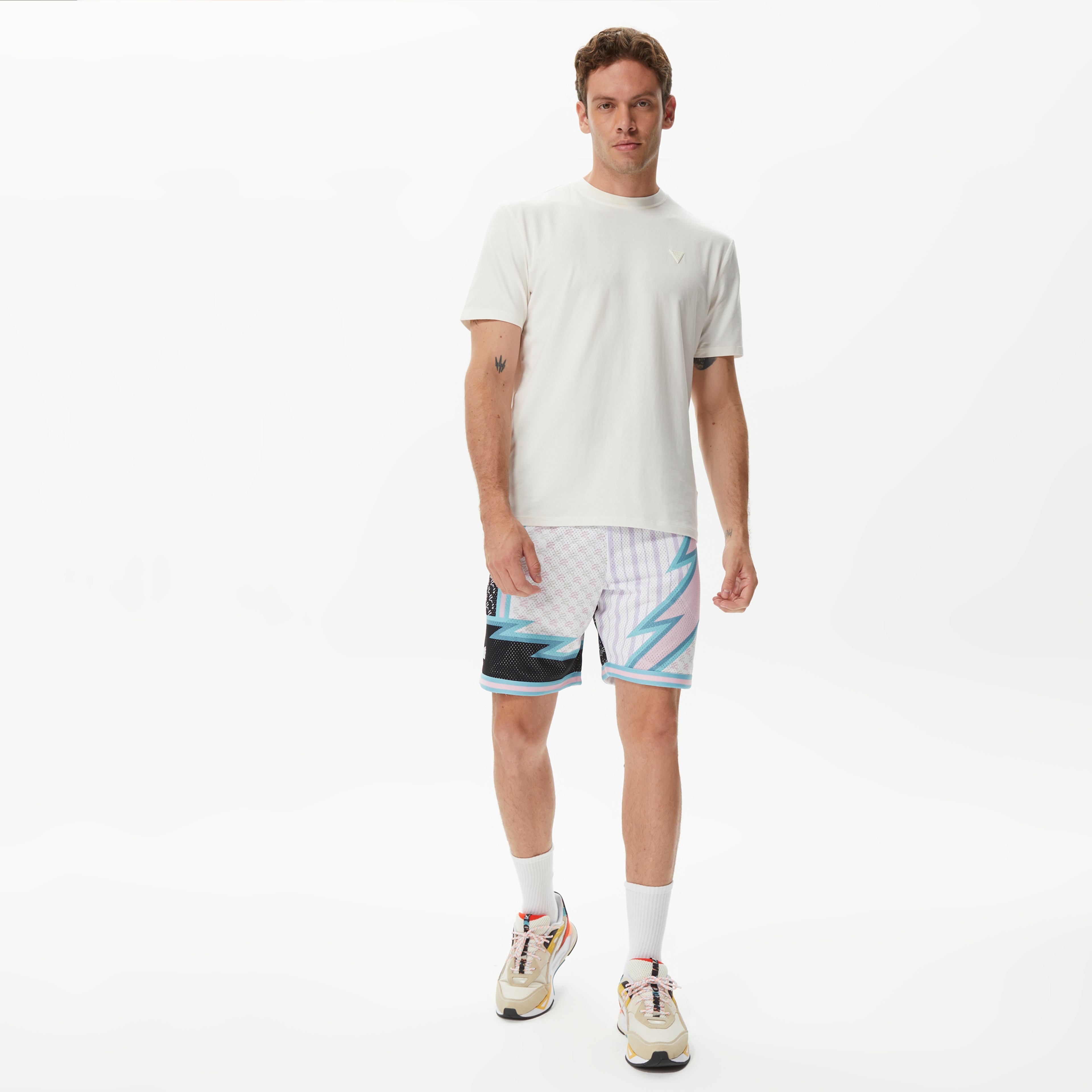 Under Armour Curry Draft Day 8In Erkek Beyaz Şort