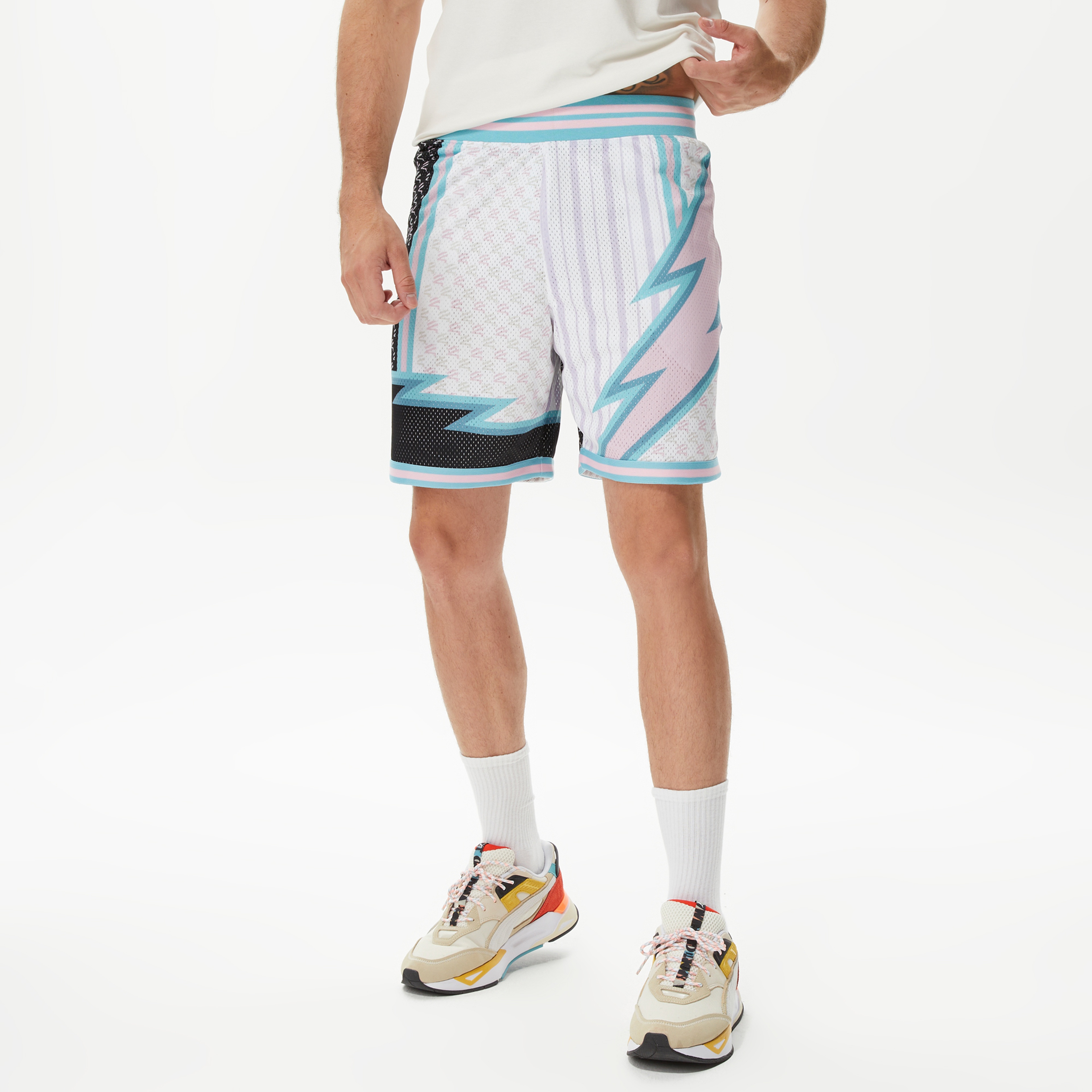 Under Armour Curry Draft Day 8In Erkek Beyaz Şort