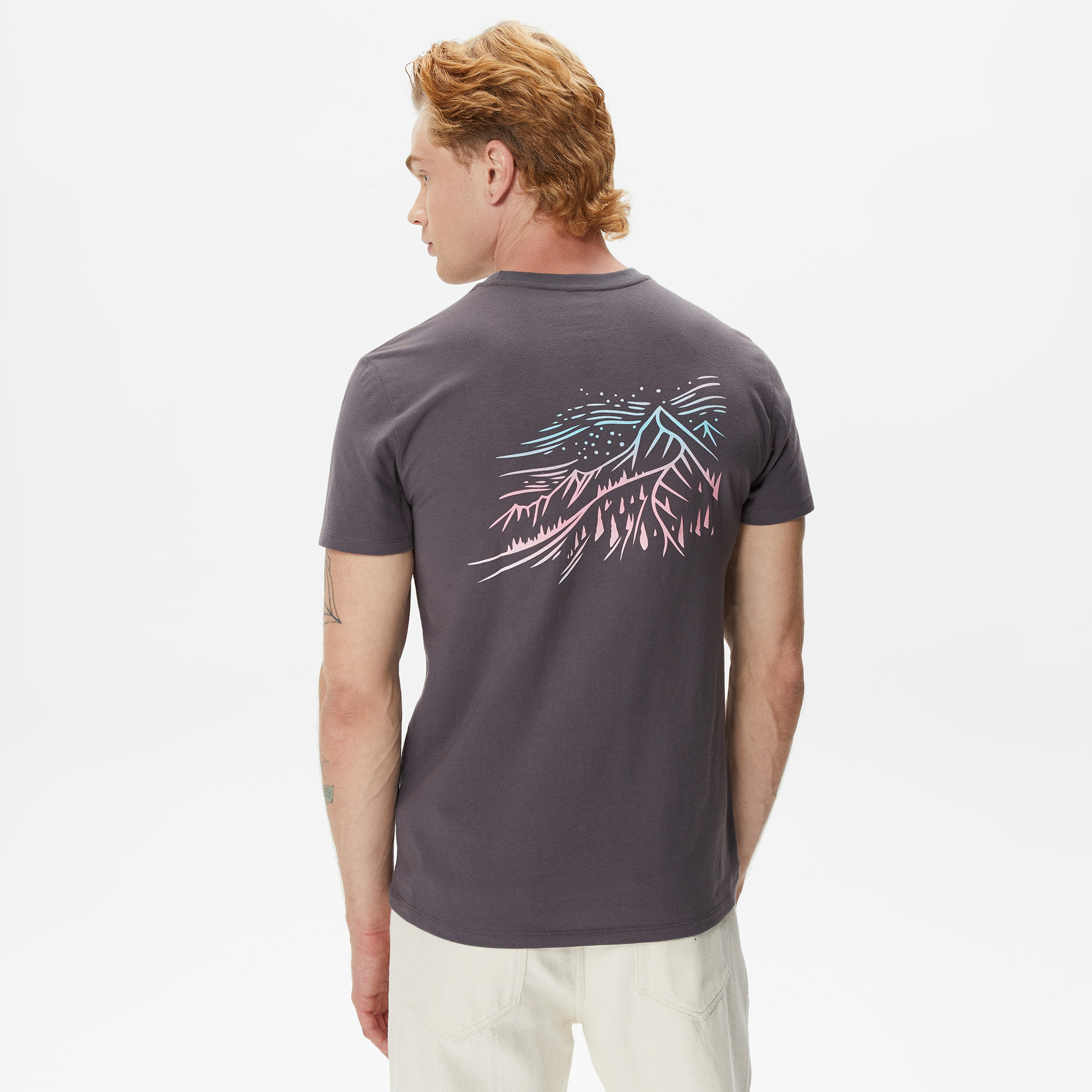 Etnies Rp Lines Erkek Gri T-Shirt