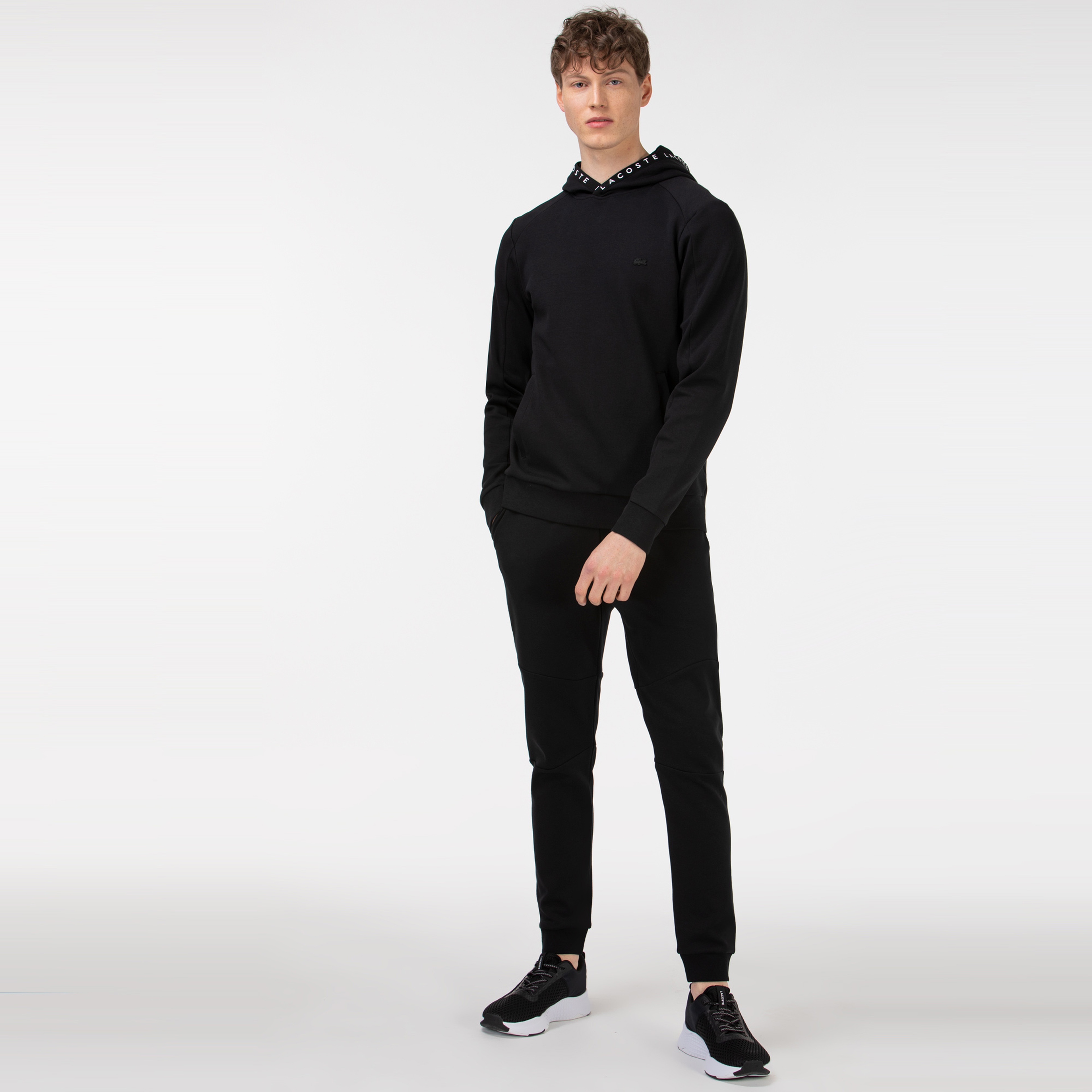 Erkek Regular Fit Siyah Eşofman Altı