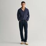 Gant Erkek Lacivert Regular Fit Jean Pantolon