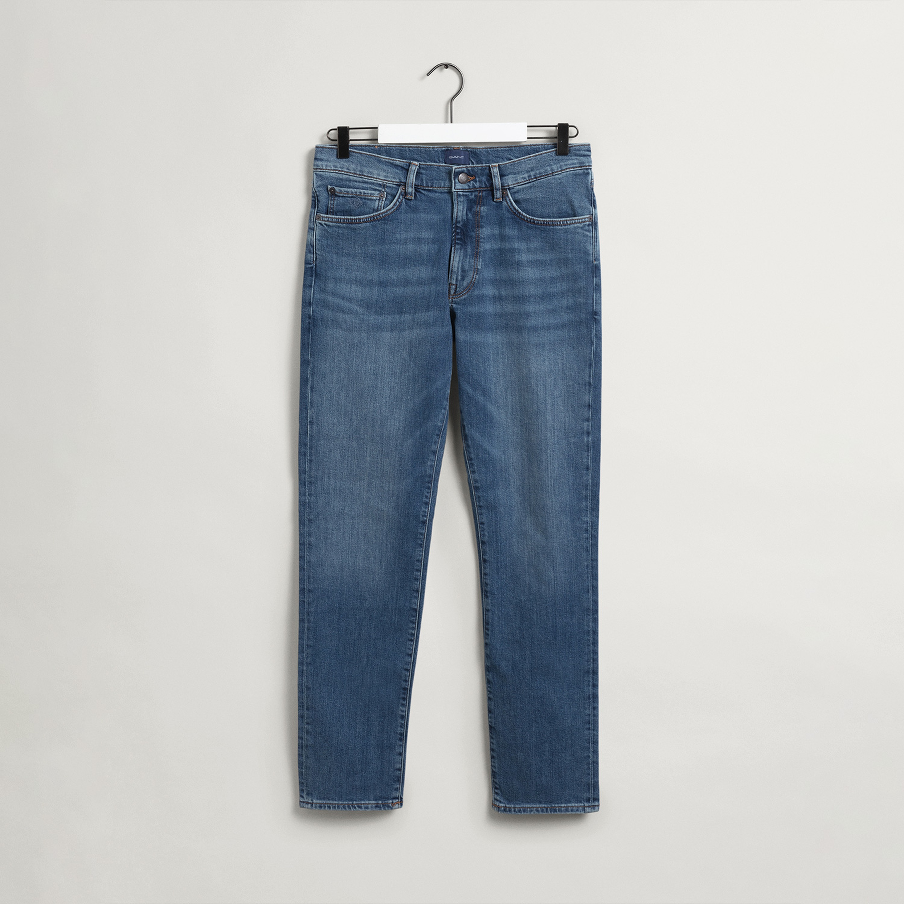GANT Erkek Mavi Slim Fit Hayes Pantolon