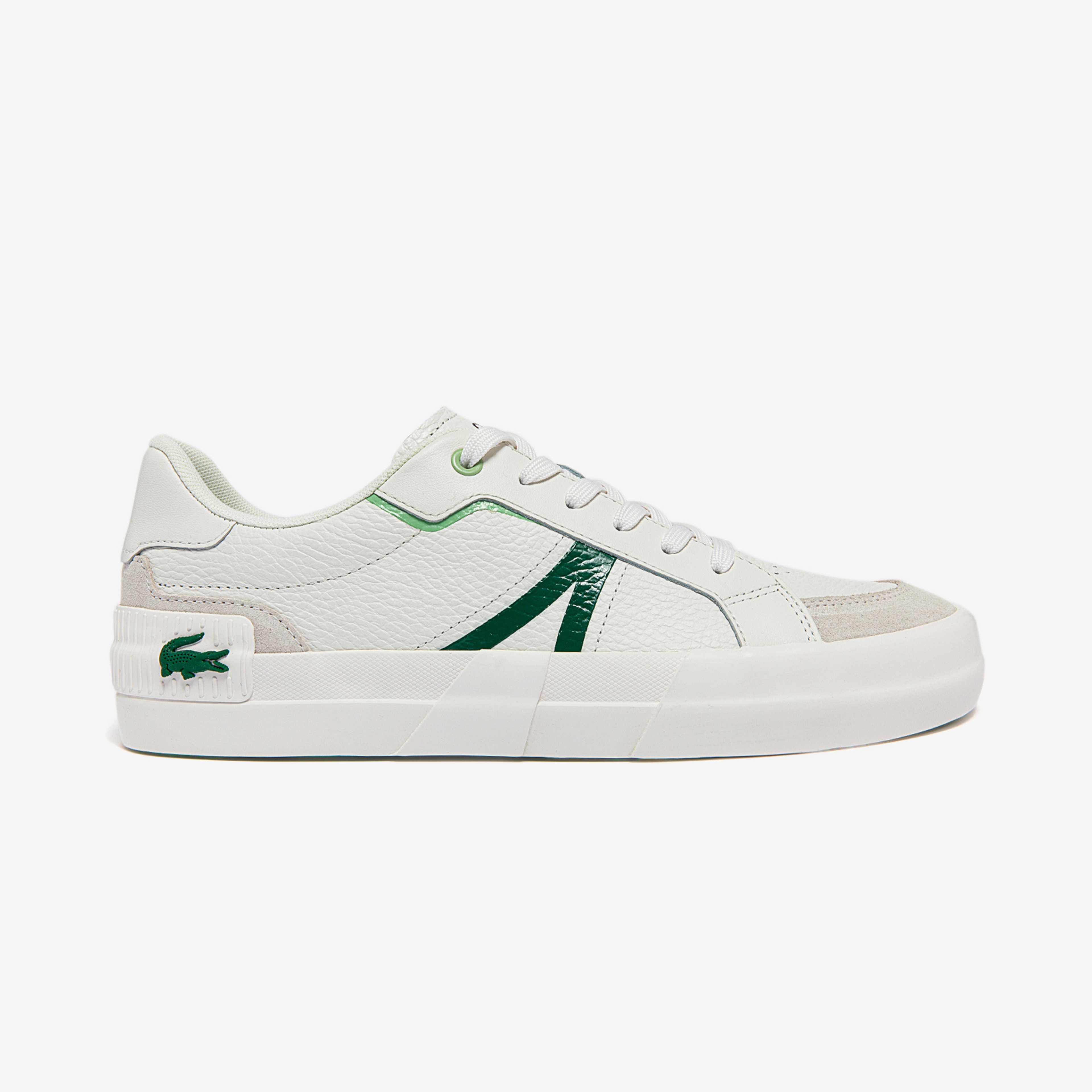 Lacoste L004 Mid Erkek Beyaz Sneaker