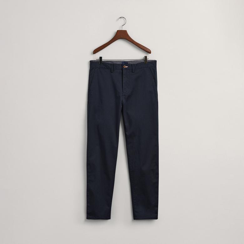 GANT Erkek Lacivert Regular Fit Allister Pantolon