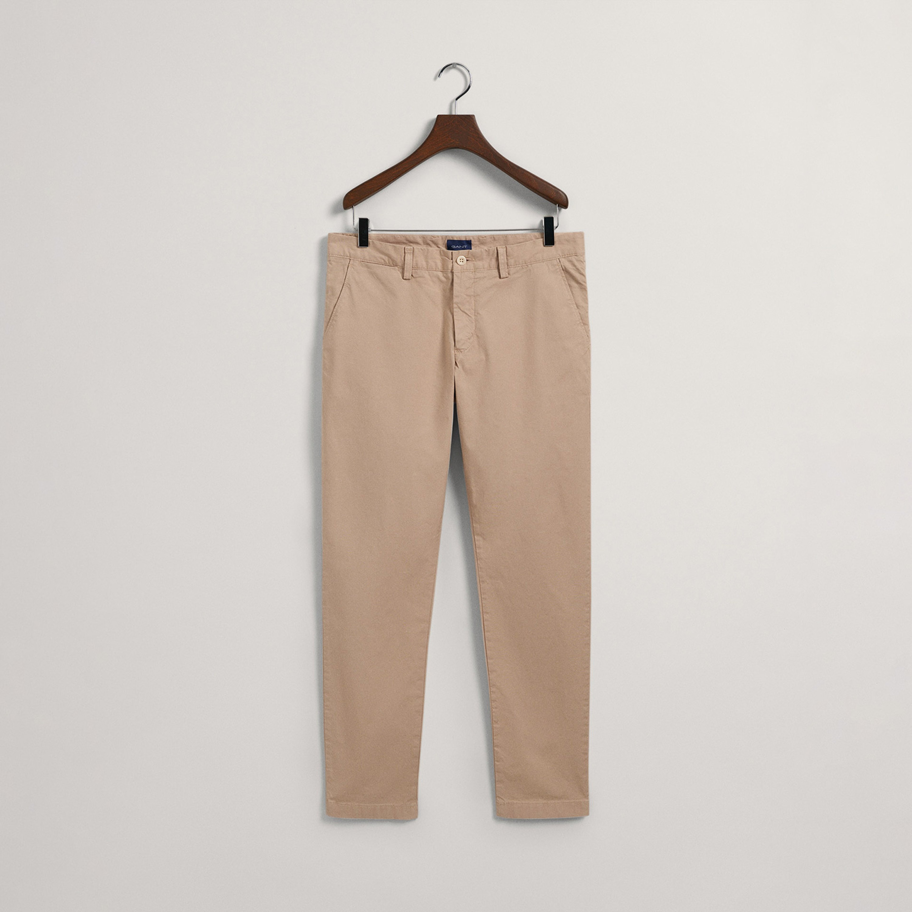 GANT Erkek Bej Slim Fit Hallden Pantolon