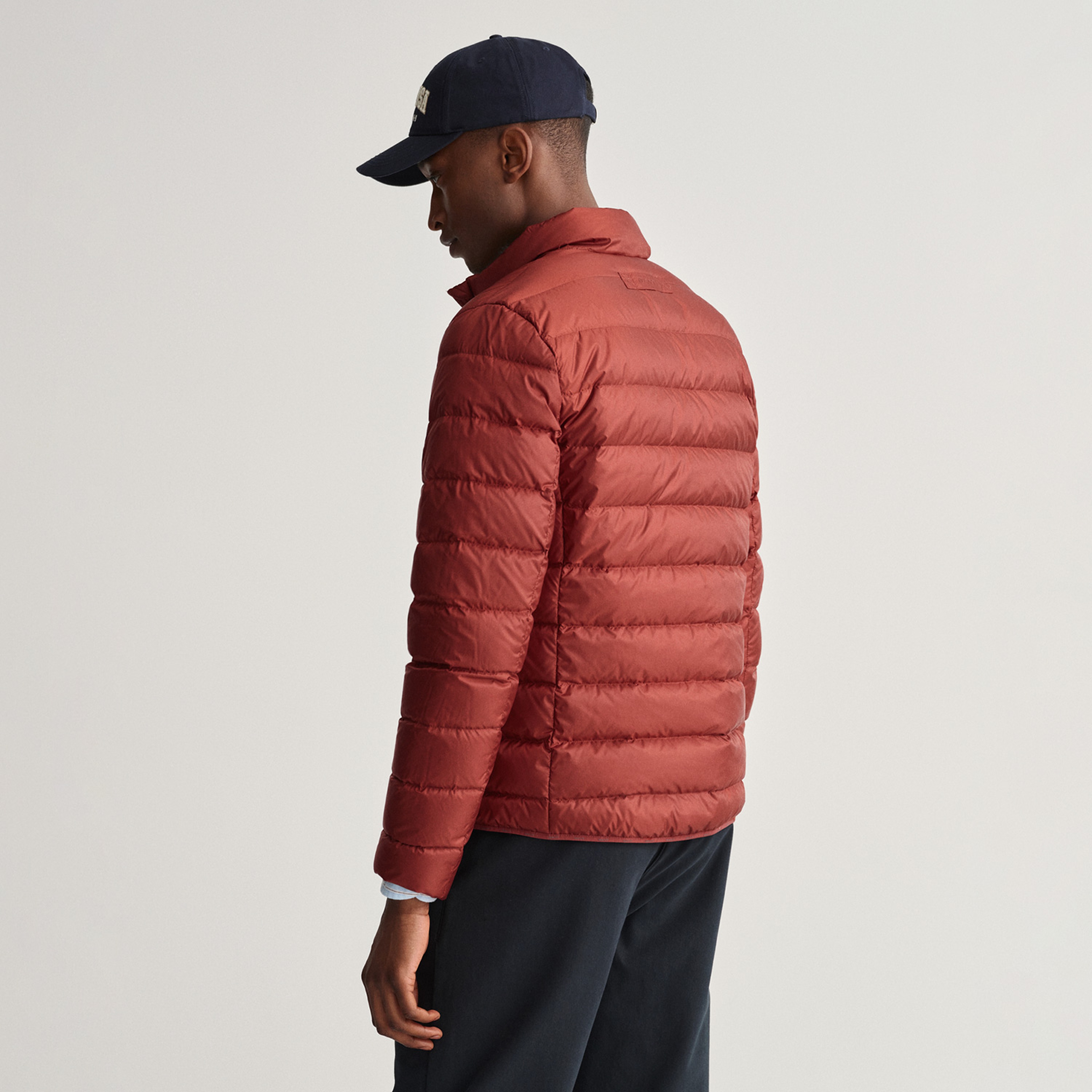 Gant Erkek Kırmızı Regular Fit Fermuarlı Mont