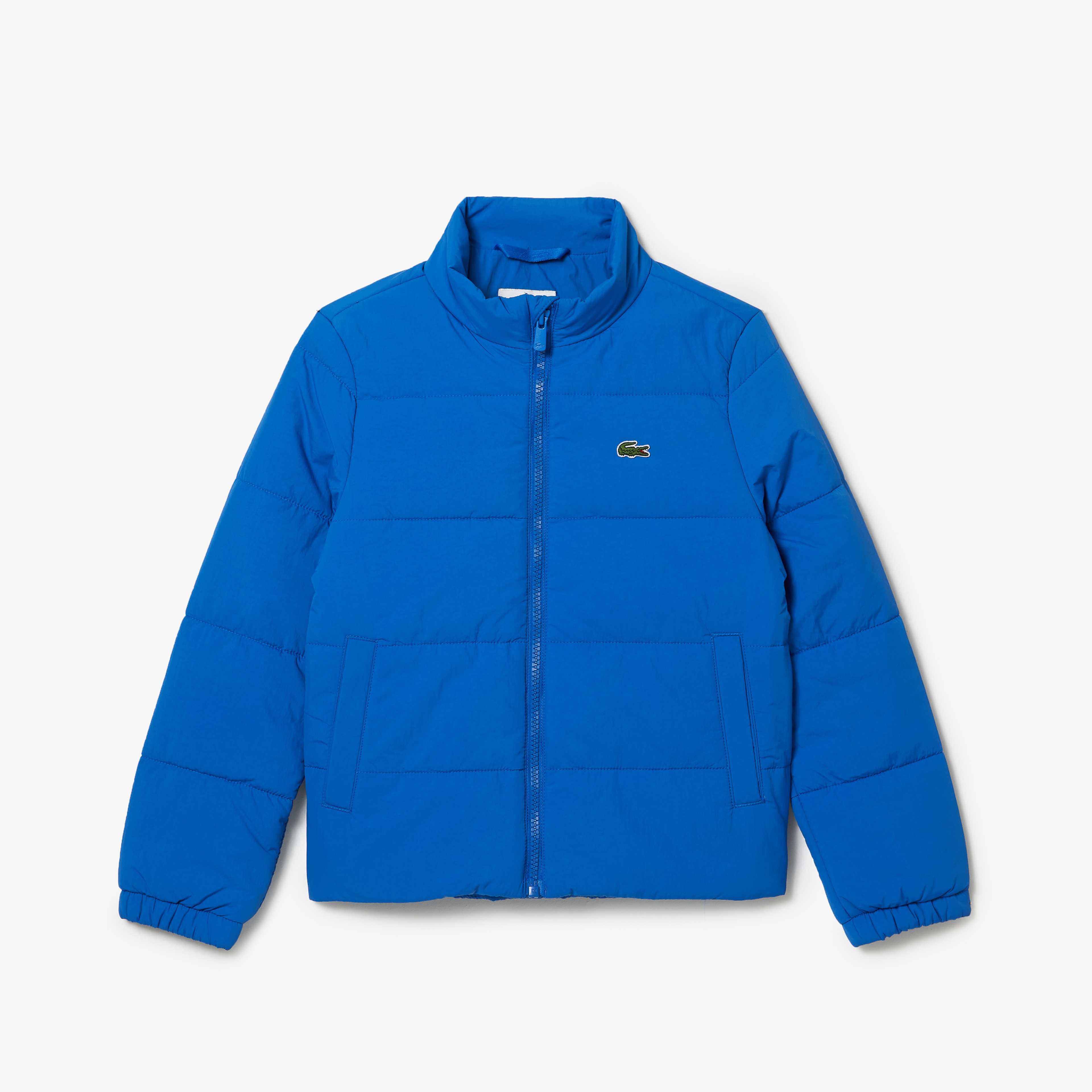 Lacoste Active Erkek Çocuk Dik Yaka Kapitone Mavi Mont