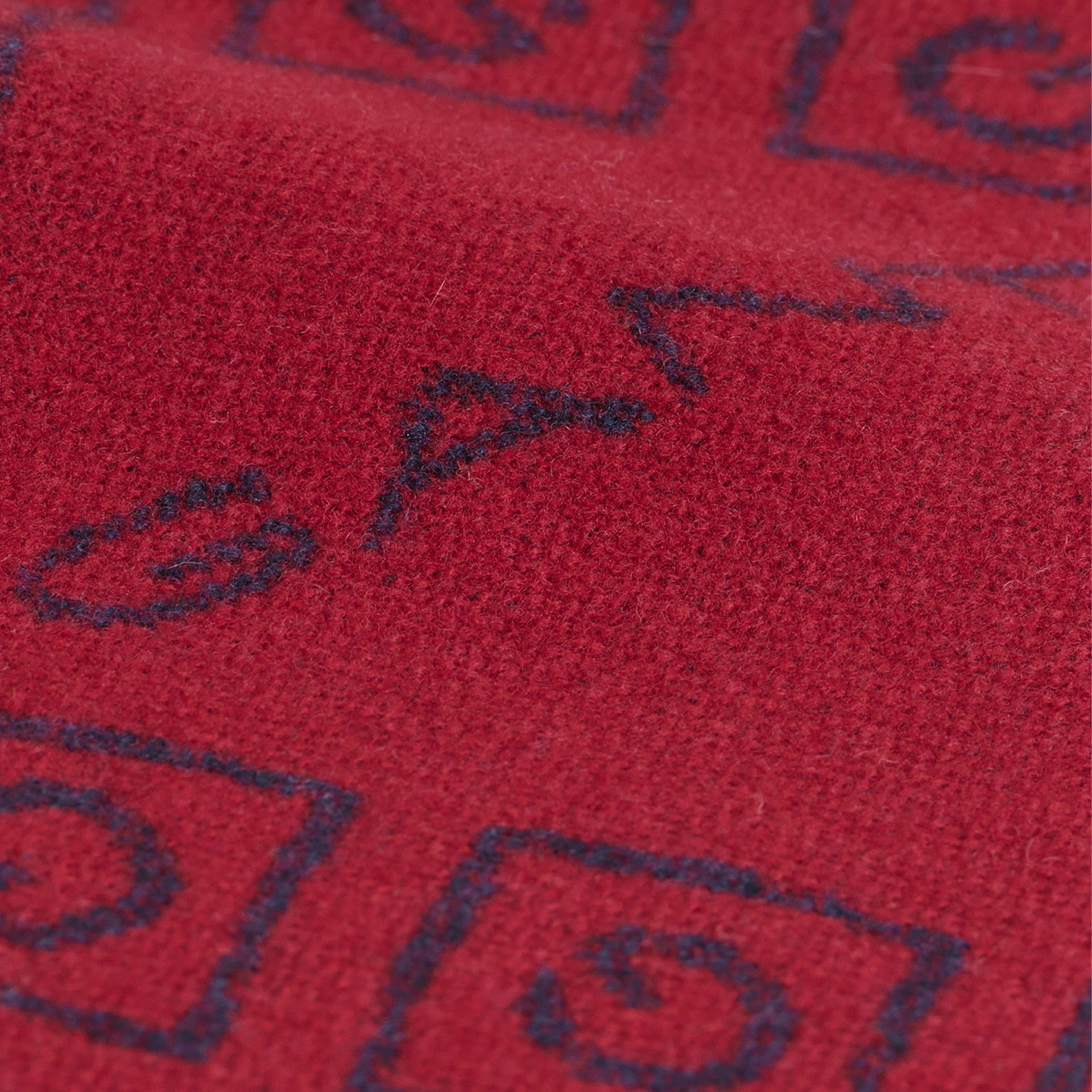 Gant Unisex Bordo Desenli Atkı