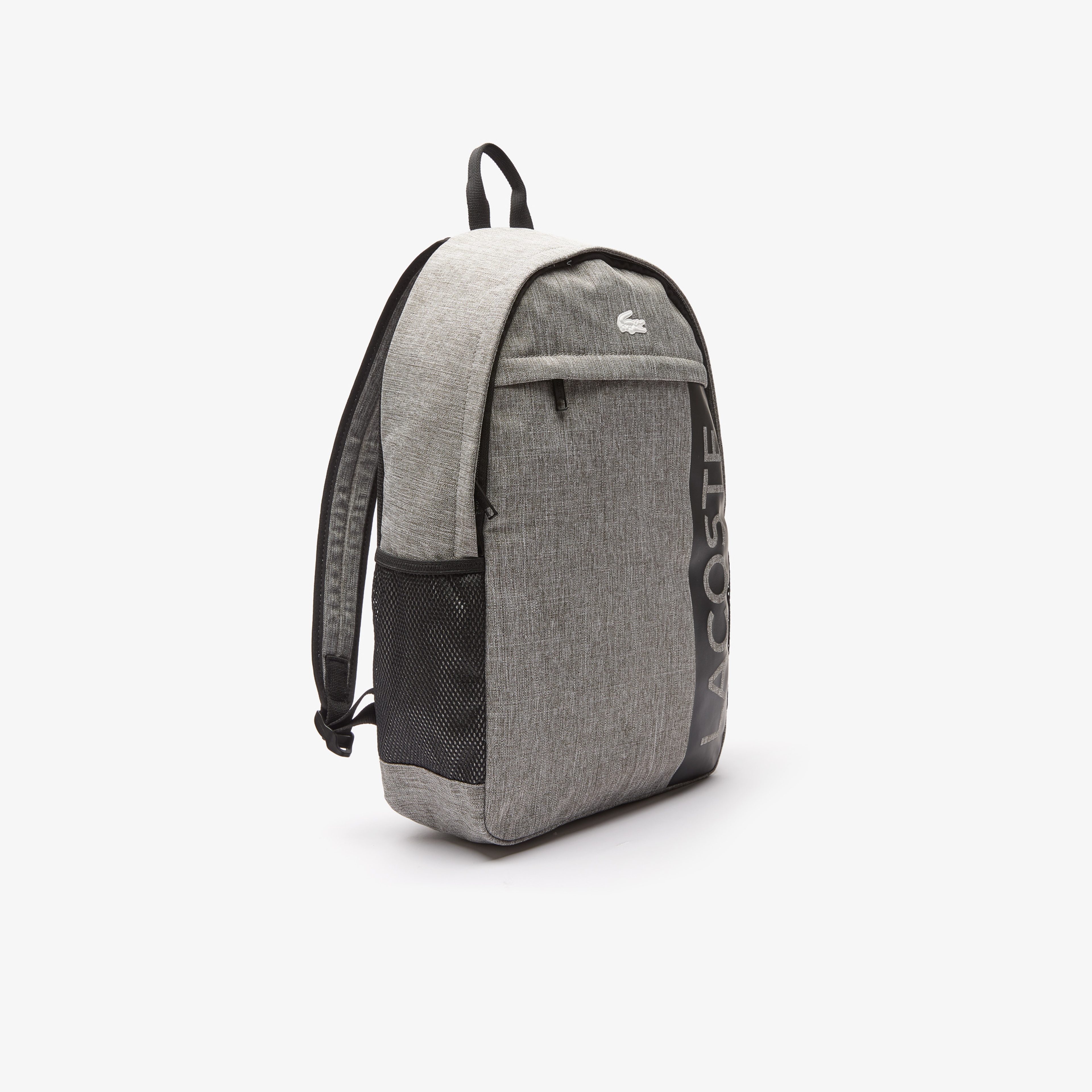 Lacoste Neocroc Seasonal Unisex Baskılı Gri Sırt Çantası