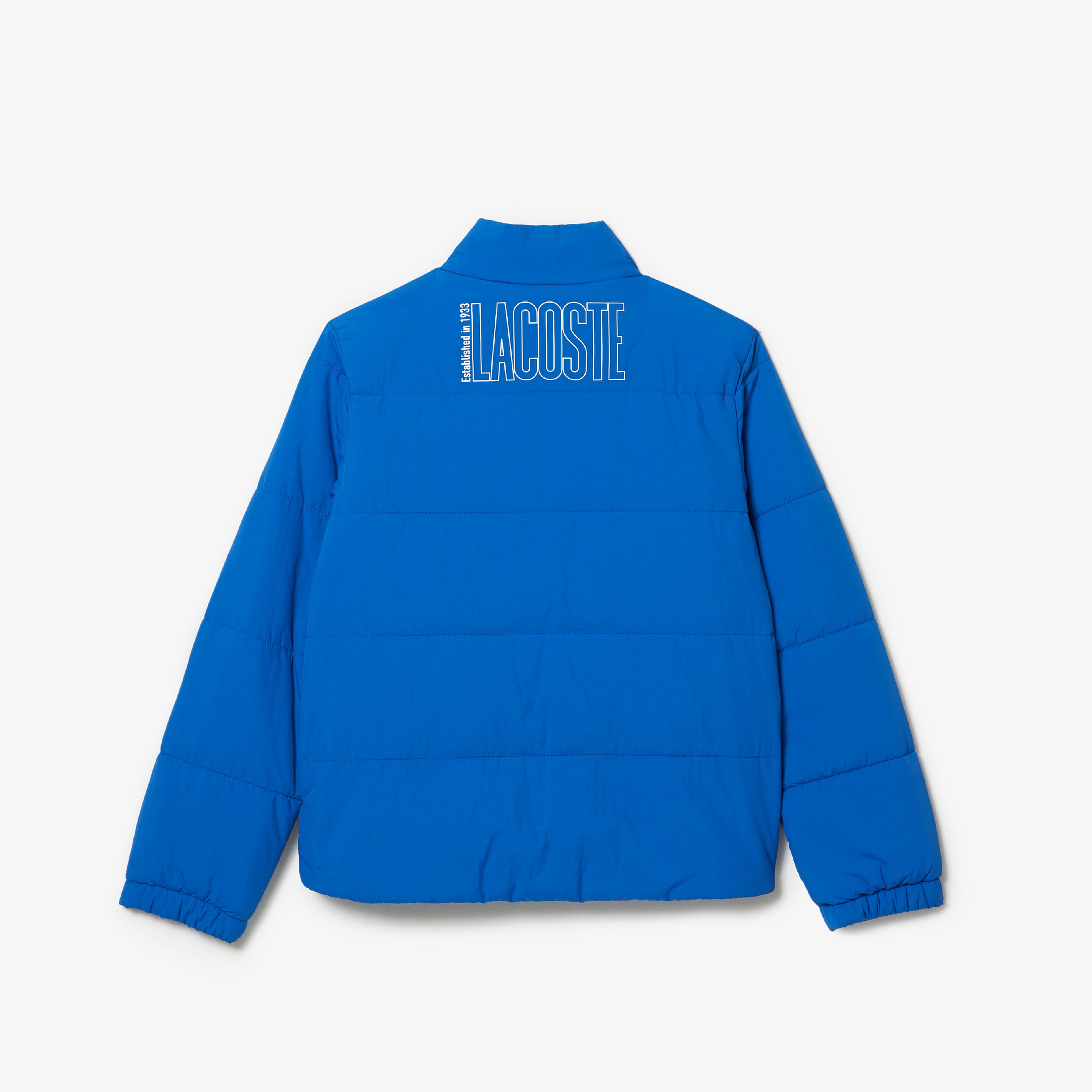 Lacoste Active Erkek Çocuk Dik Yaka Kapitone Mavi Mont