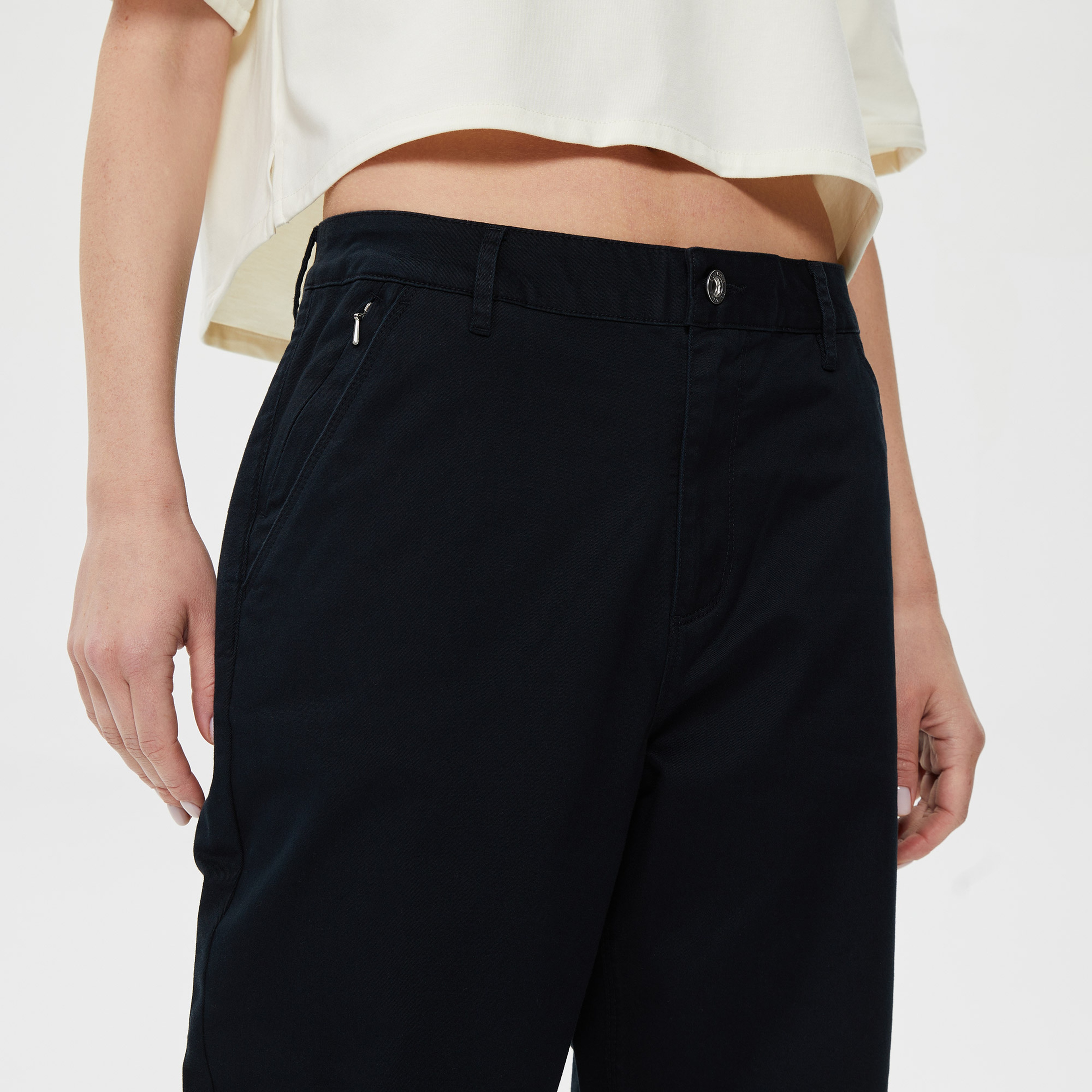 Converse Straight  Kadın Siyah Pantolon