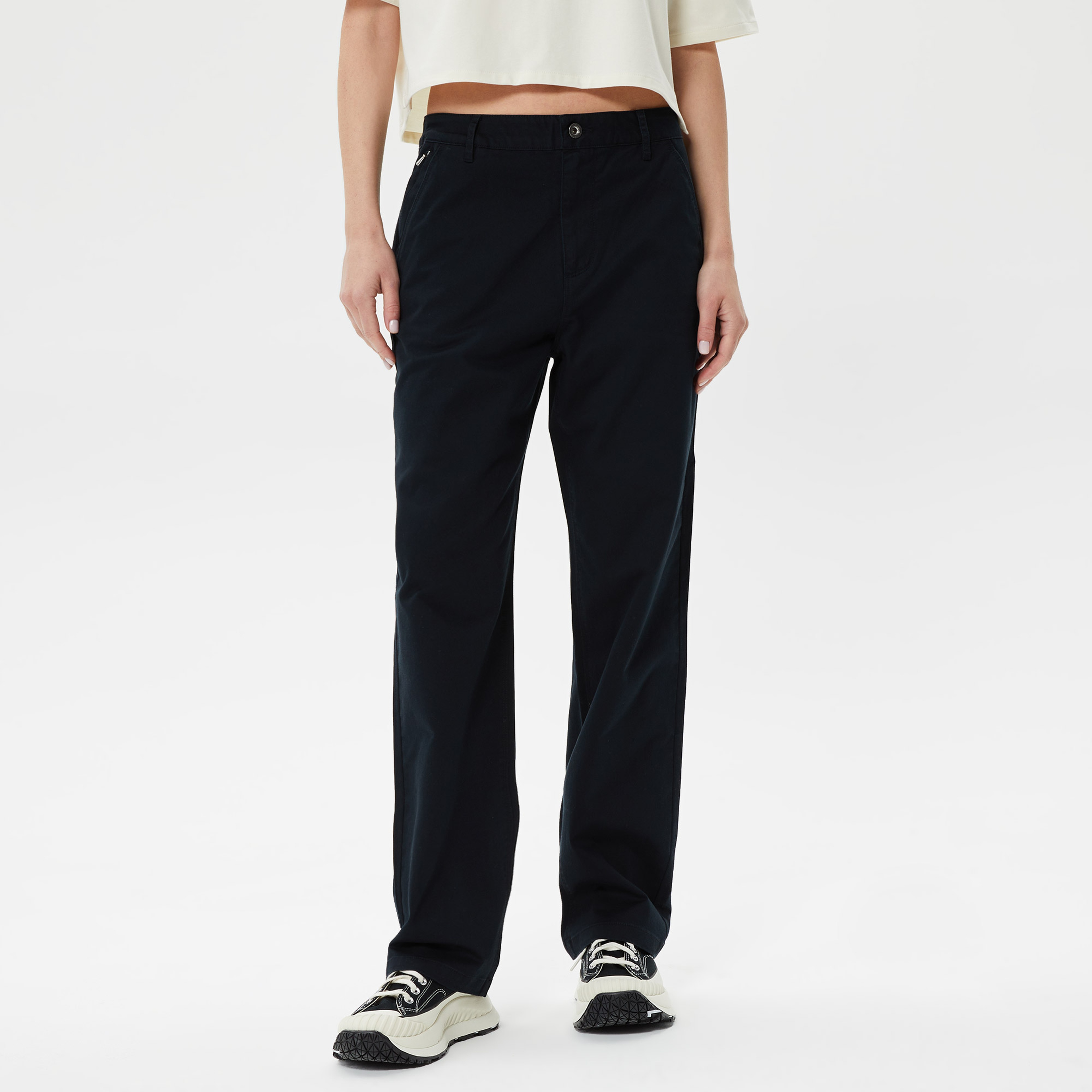 Converse Straight  Kadın Siyah Pantolon