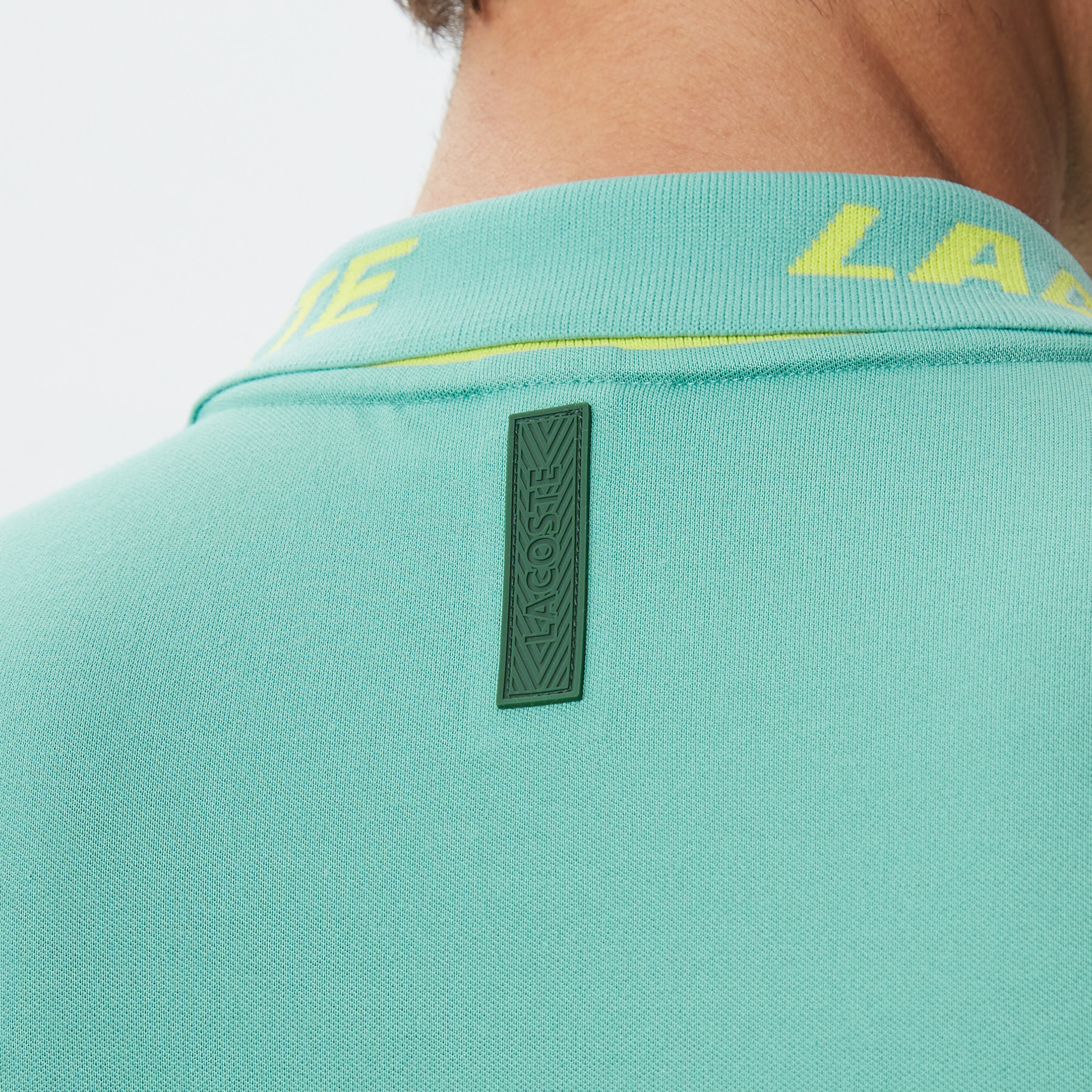 Erkek Slim Fit Açık Yeşil Polo