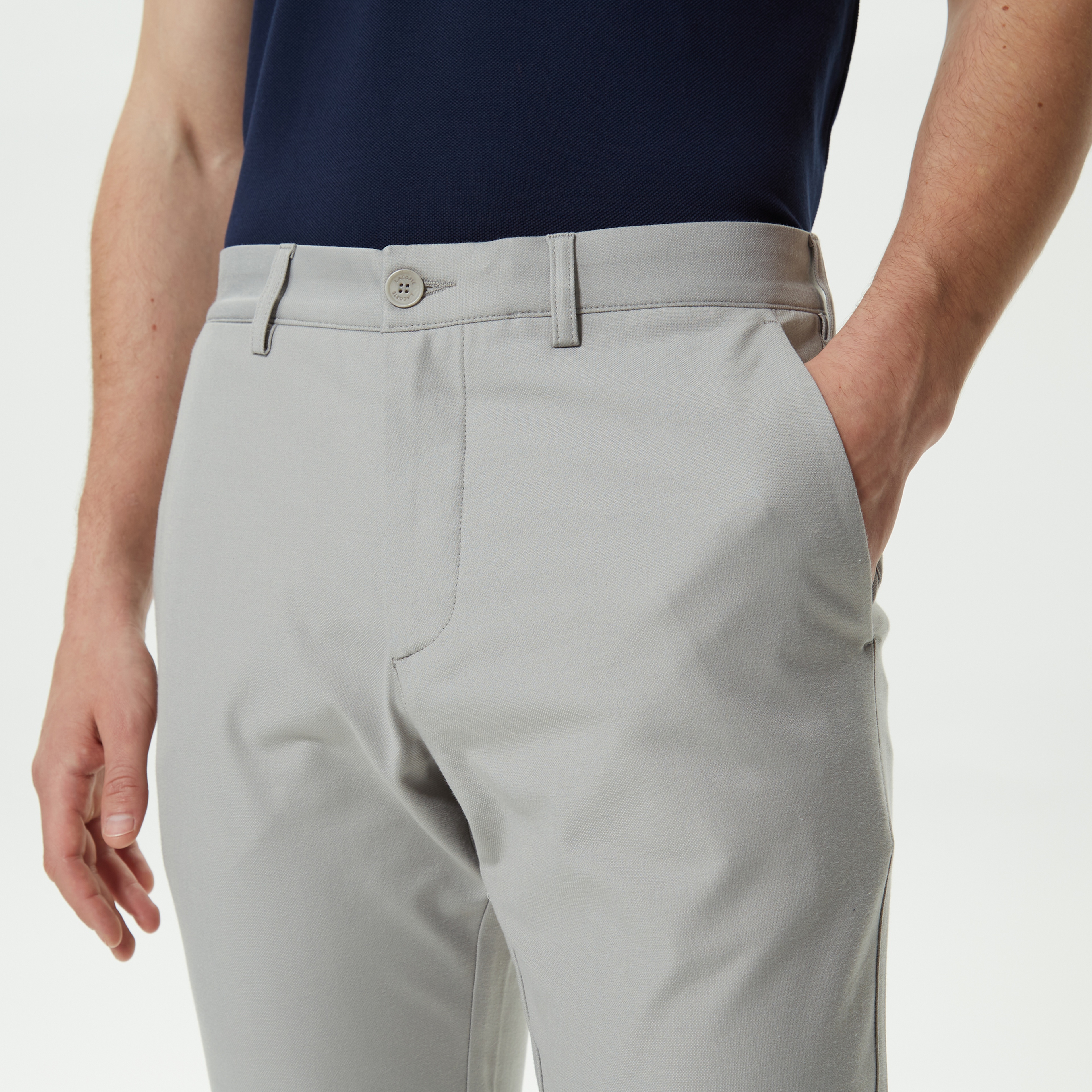 Erkek Slim Fit Gri Pantolon