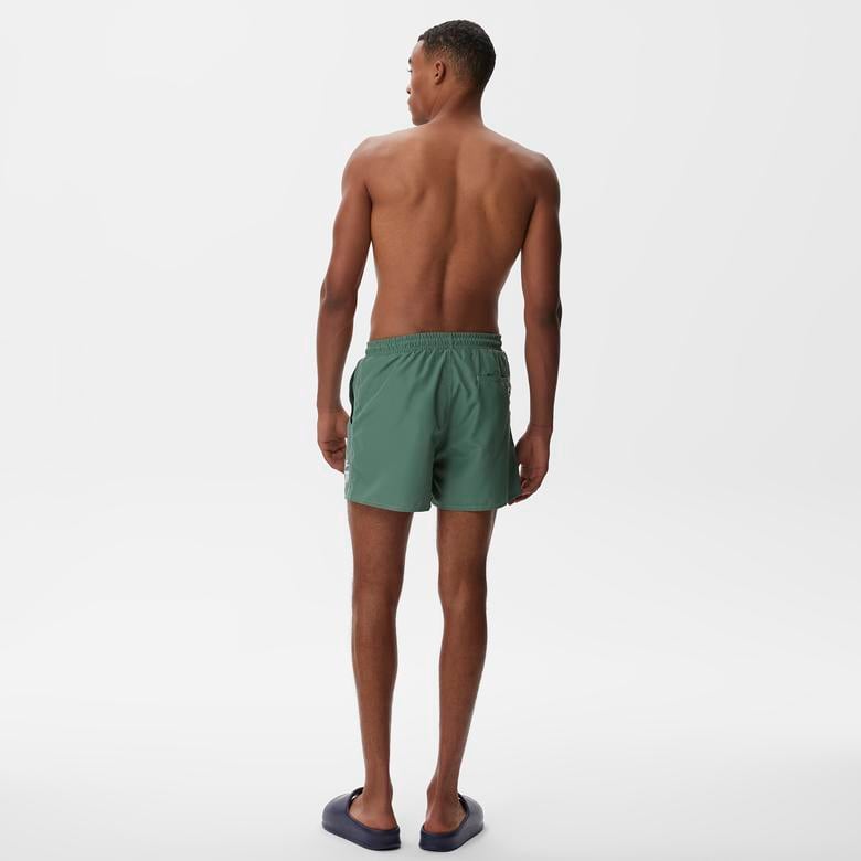 Erkek Baskılı Yeşil Mayo Şort