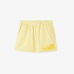 Erkek Baskılı Sarı Mayo Şort