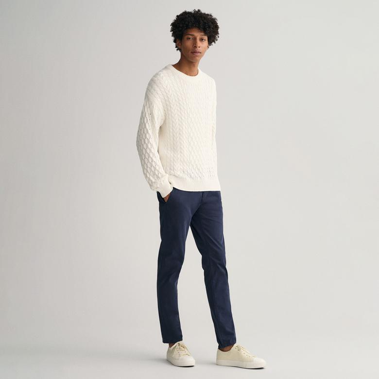GANT Erkek Lacivert Extra Slim Fit Pantolon