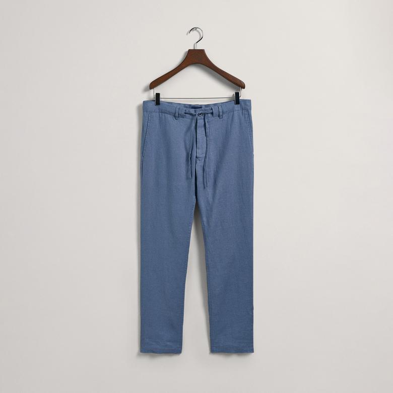 GANT Erkek Lacivert Relaxed Fit Pantolon