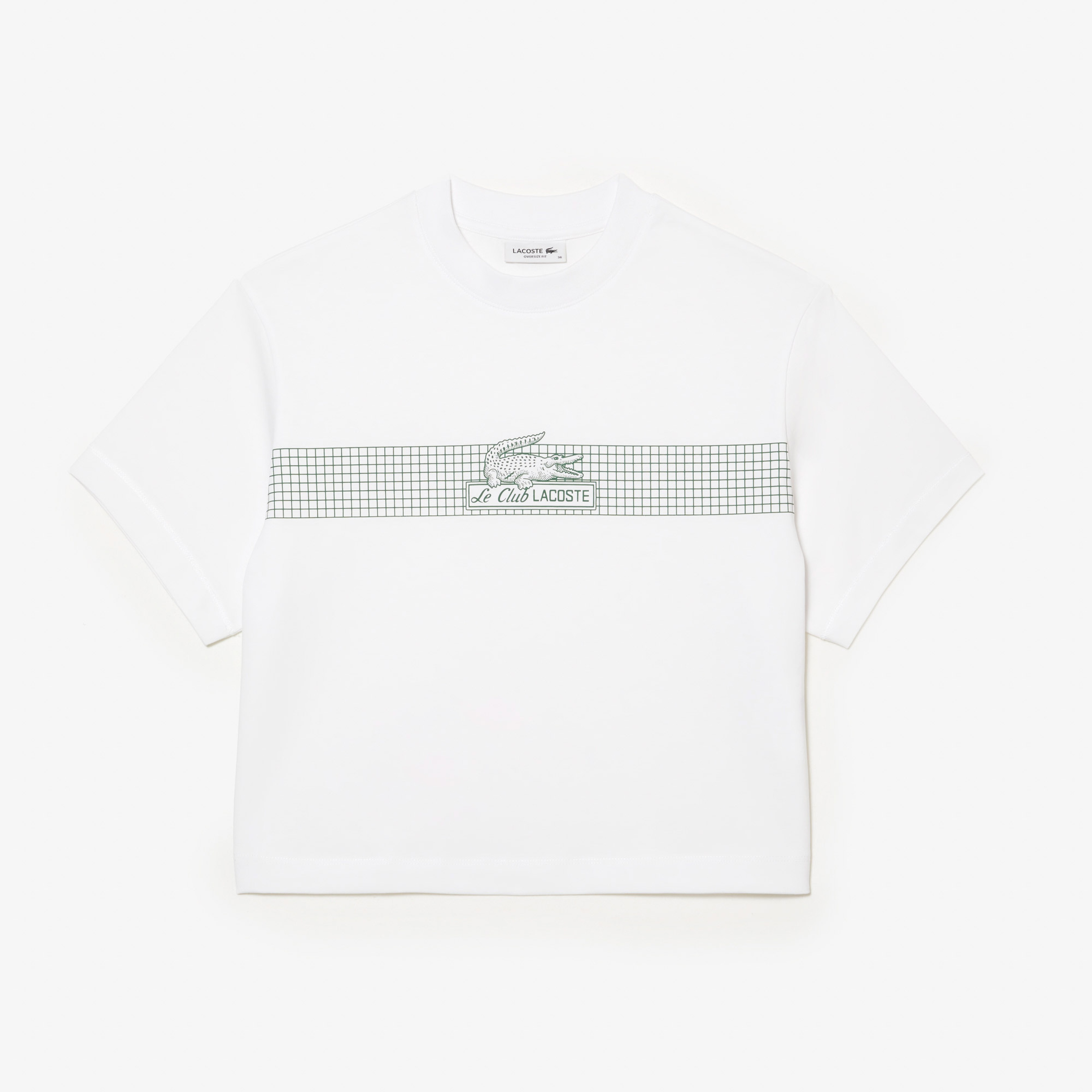 Lacoste Kadın Beyaz T-Shirt