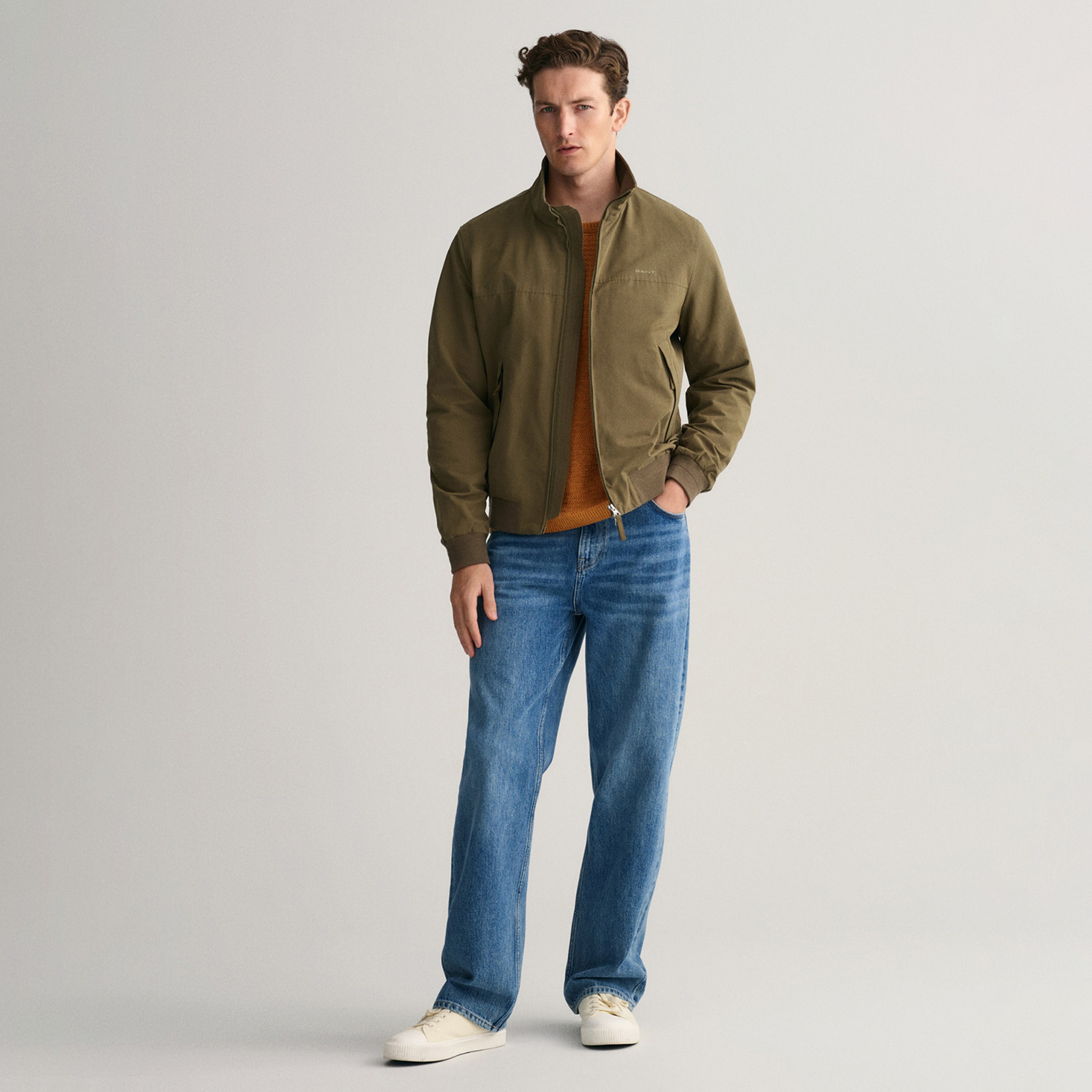 GANT Erkek Yeşil Regular Fit Ceket