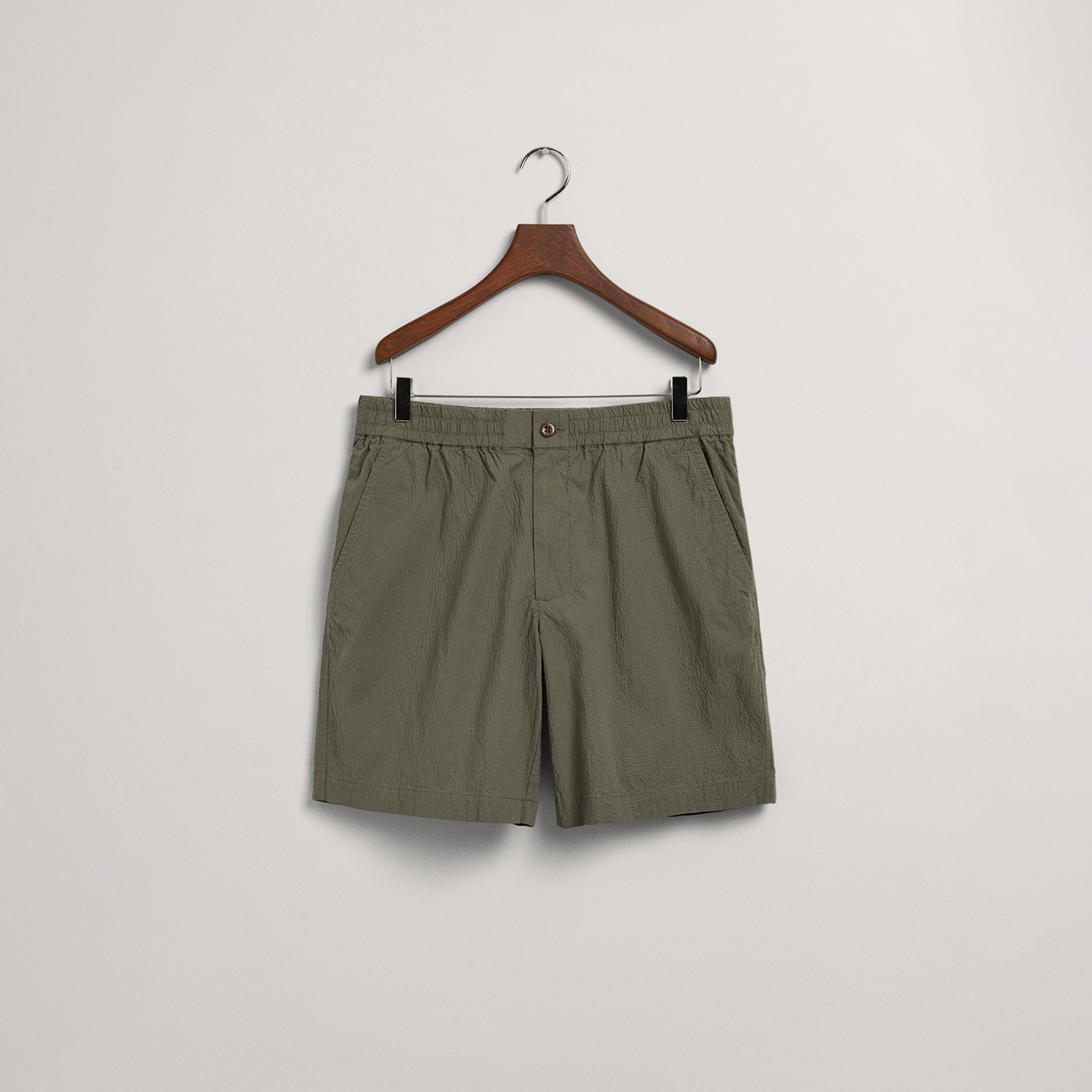 GANT Erkek Yeşil Regular Fit Şort