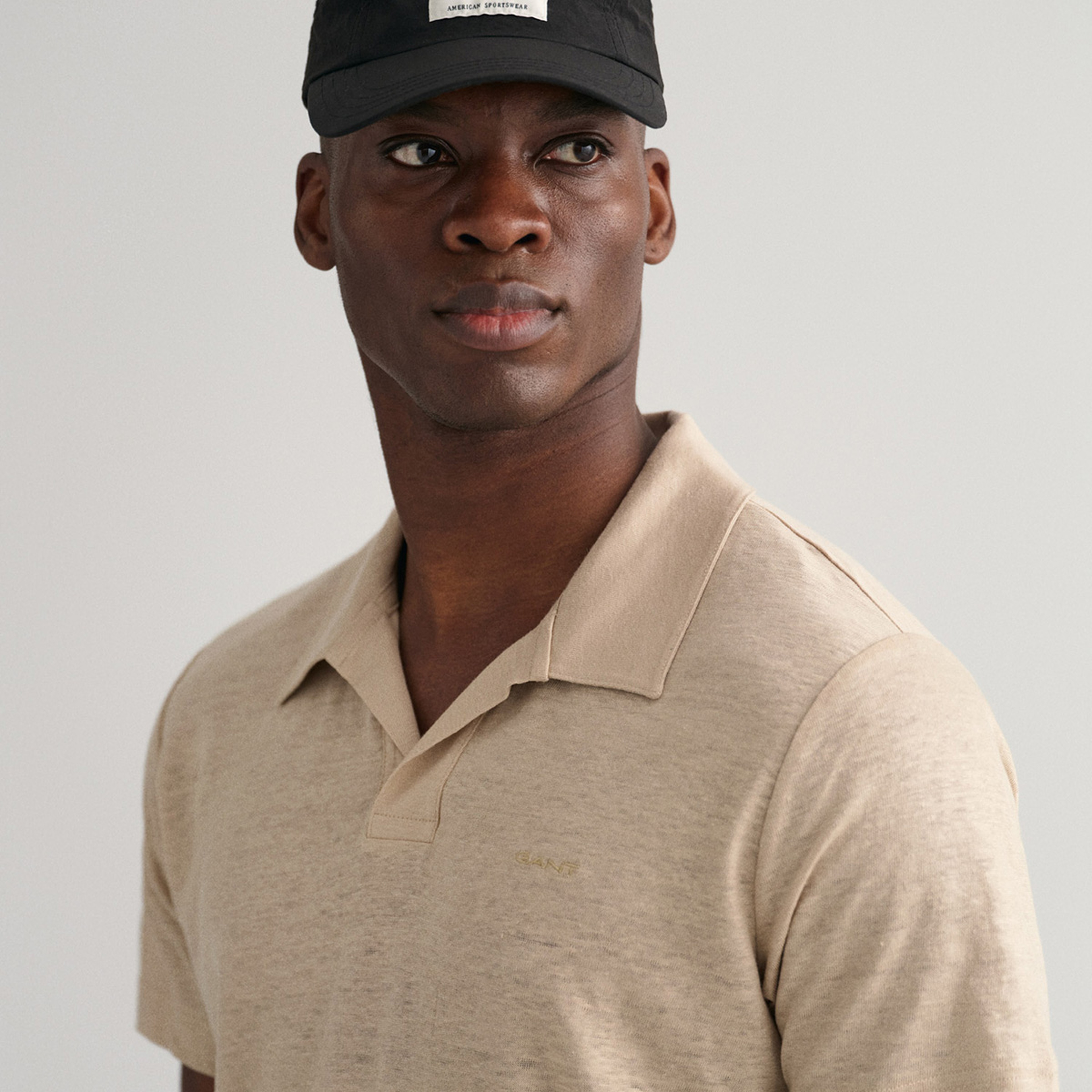 GANT Erkek Bej Regular Fit Polo