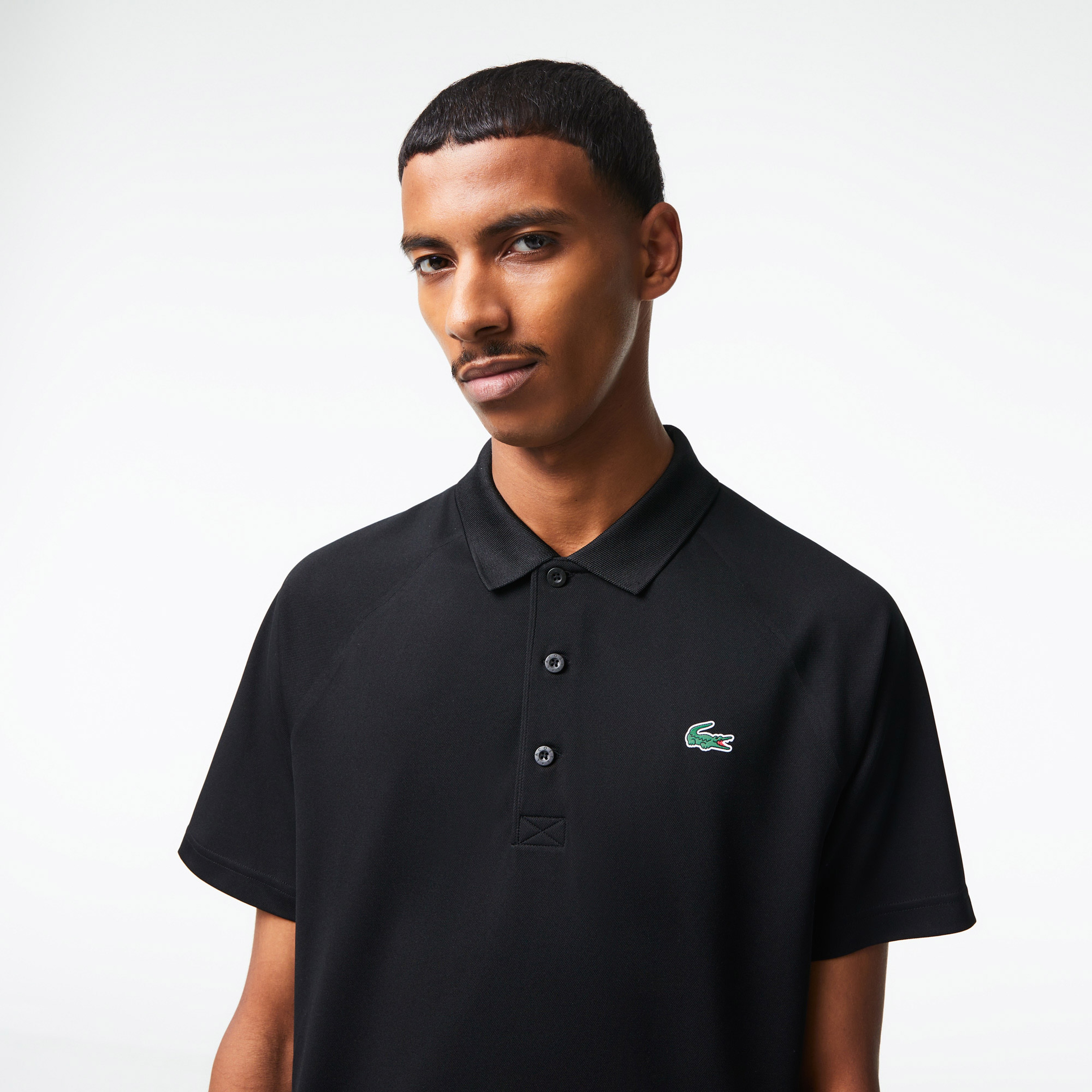 SPORT Erkek Regular Fit Siyah Polo
