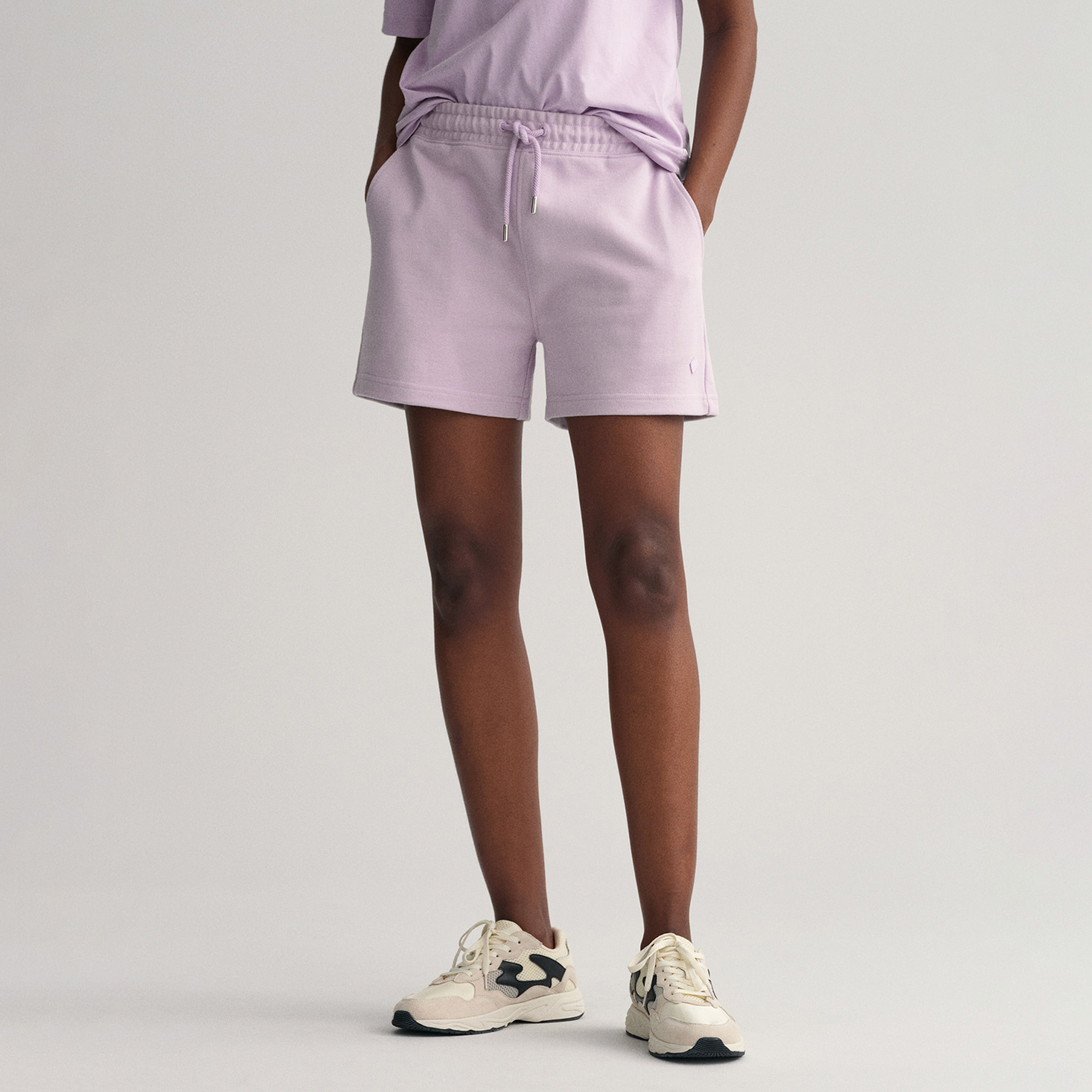 GANT Kadın Mor Relaxed Fit Şort