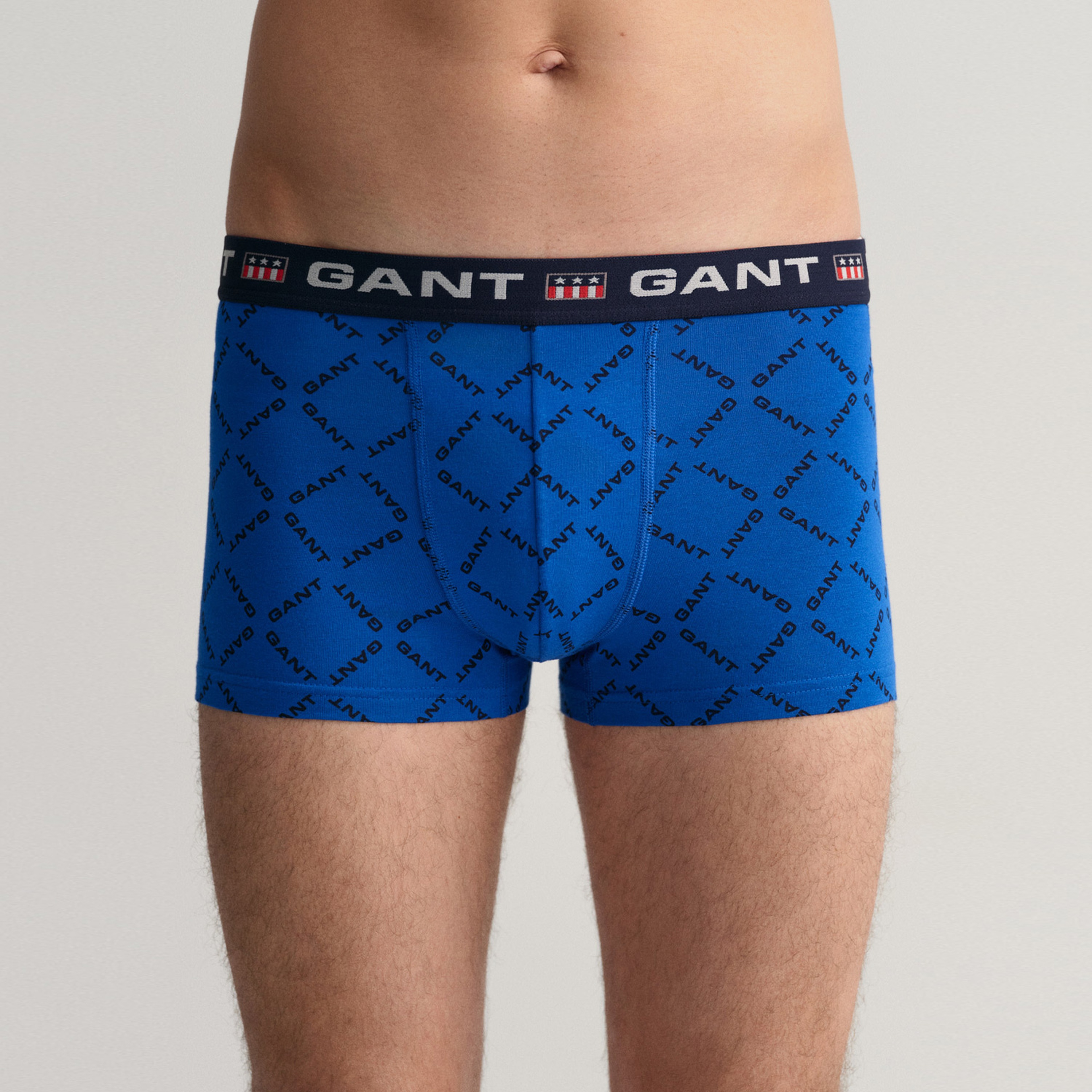 GANT Classic Erkek Mavi 3'lü Boxer