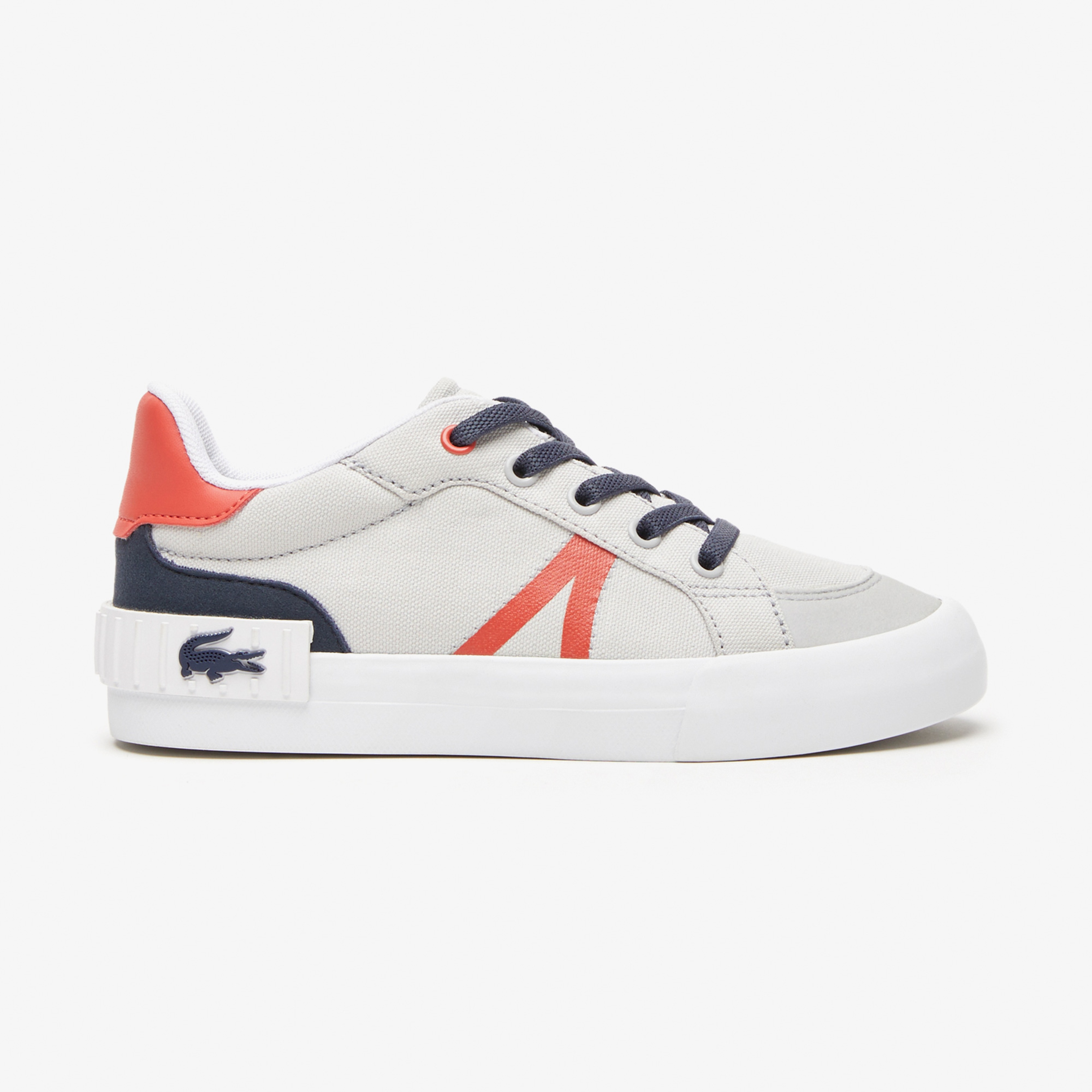 Lacoste L004 Çocuk Gri Sneaker