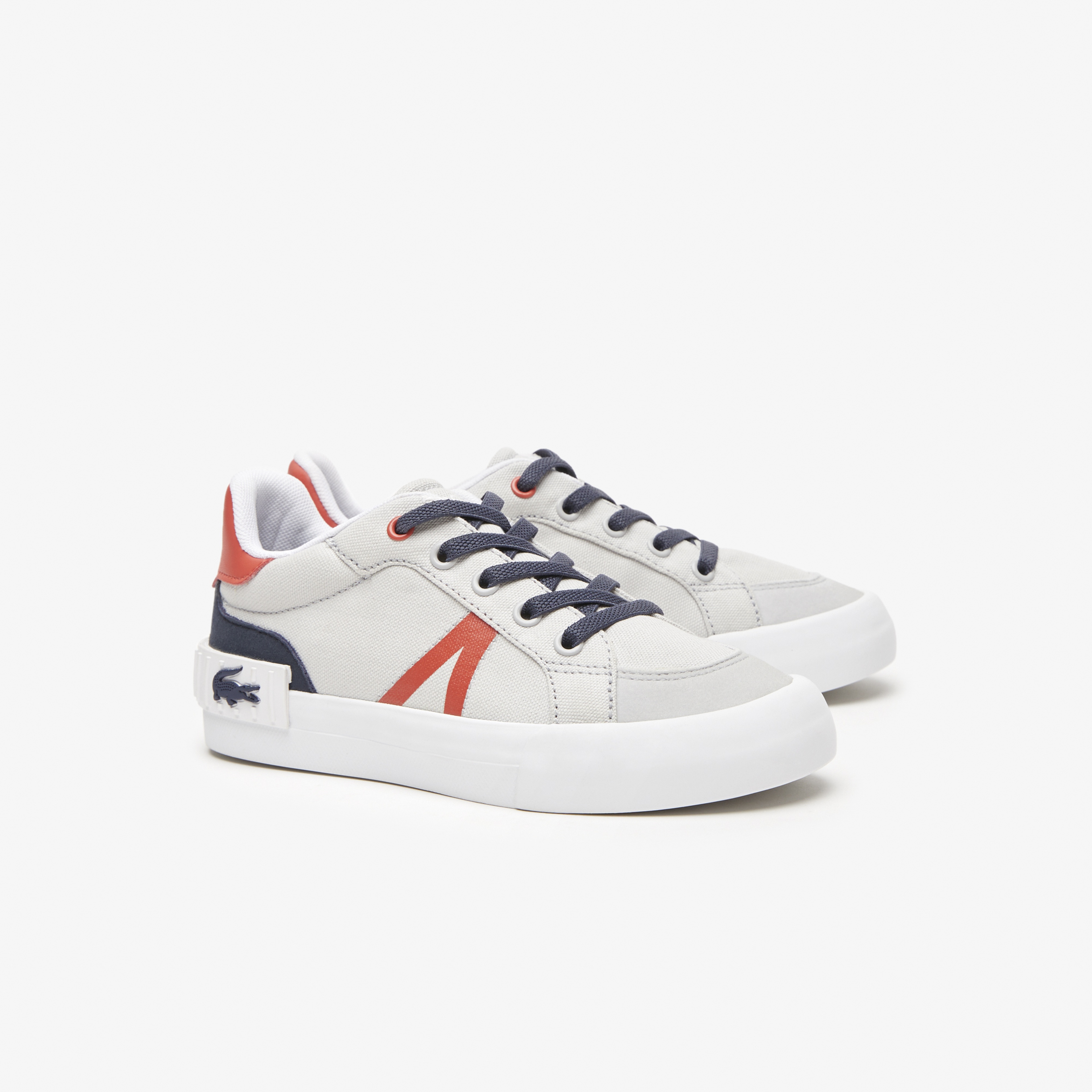 Lacoste L004 Çocuk Gri Sneaker