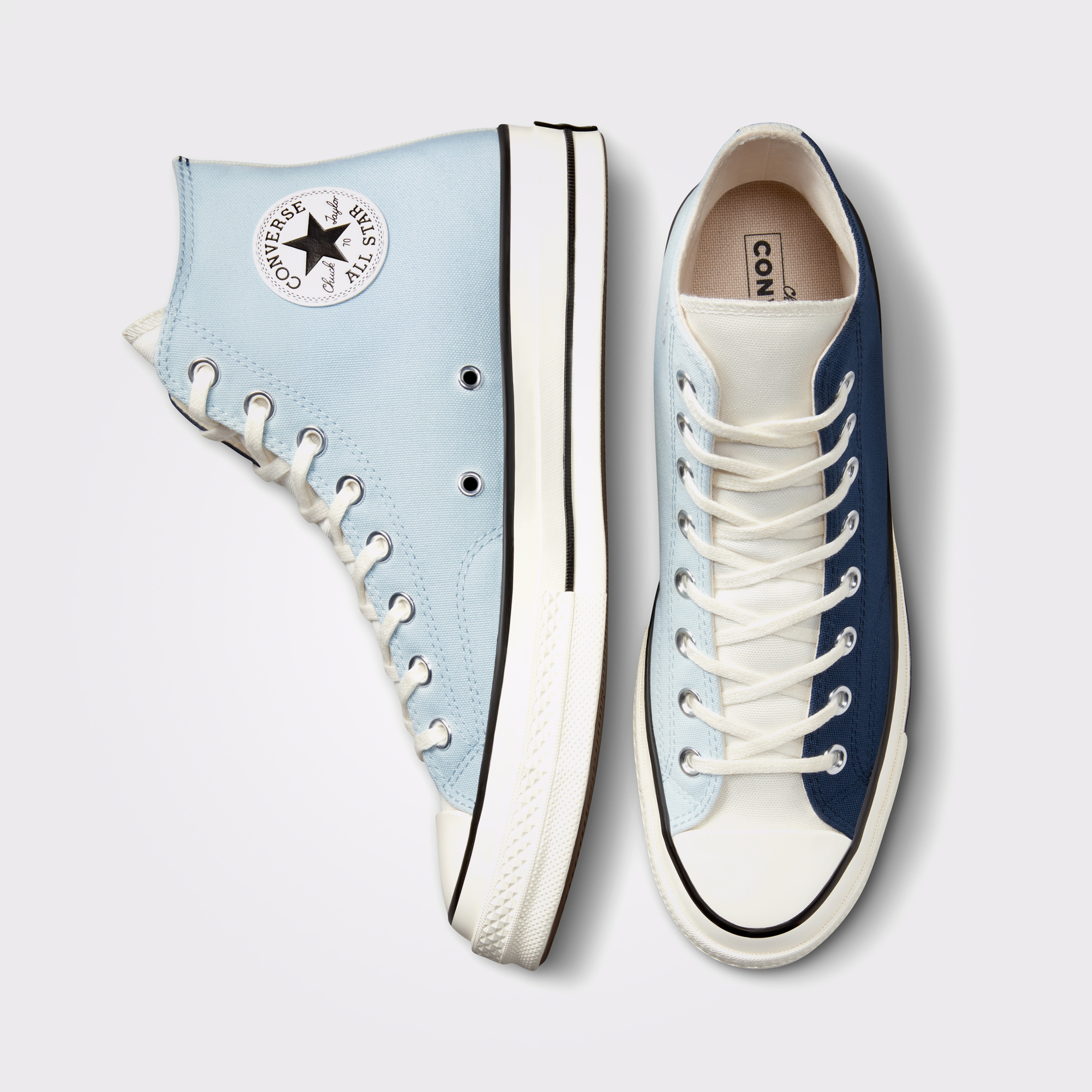 Converse Chuck 70 Nautical Tri-Blocked Unisex Mavi Sneaker
