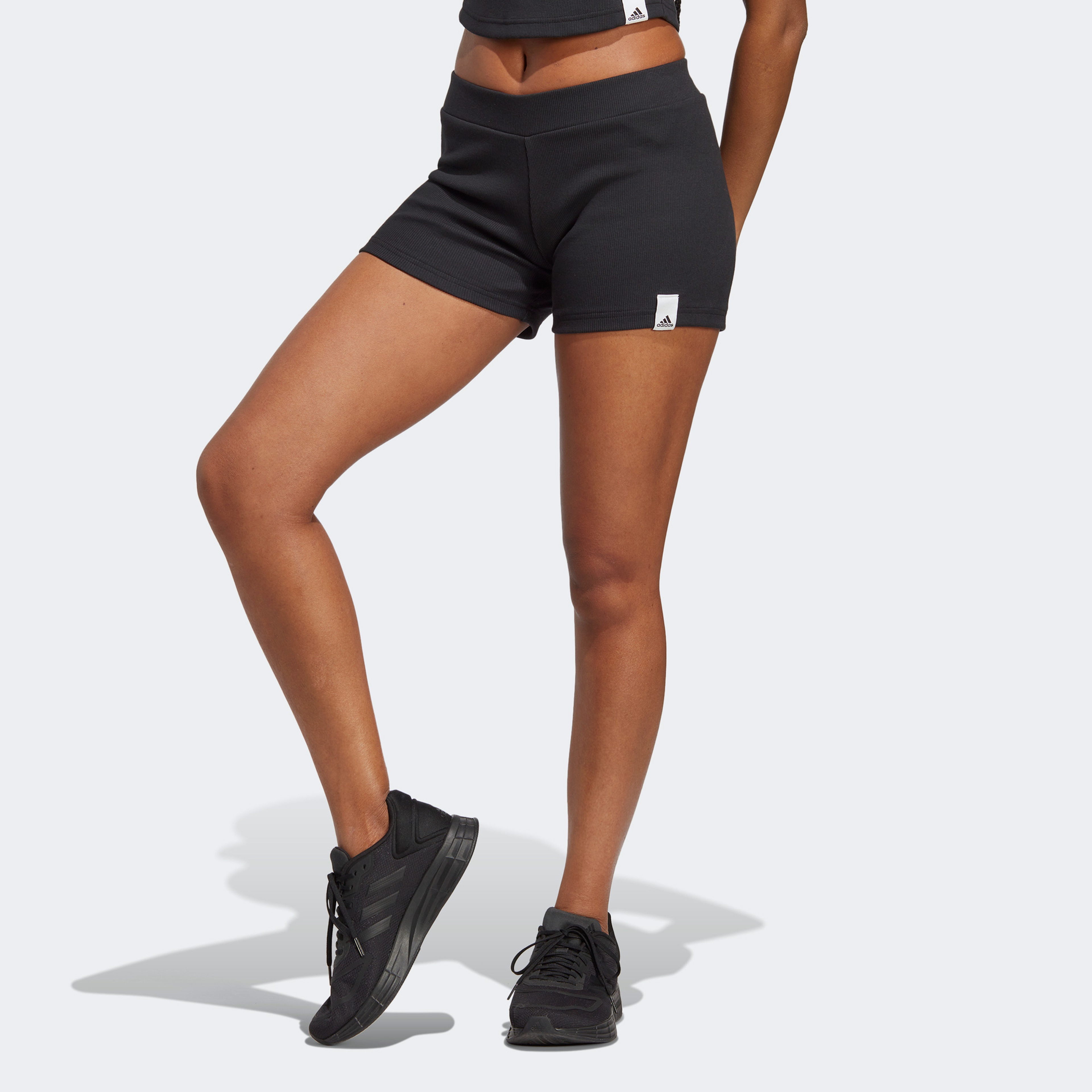 adidas Lng Rib Kadın Siyah Şort