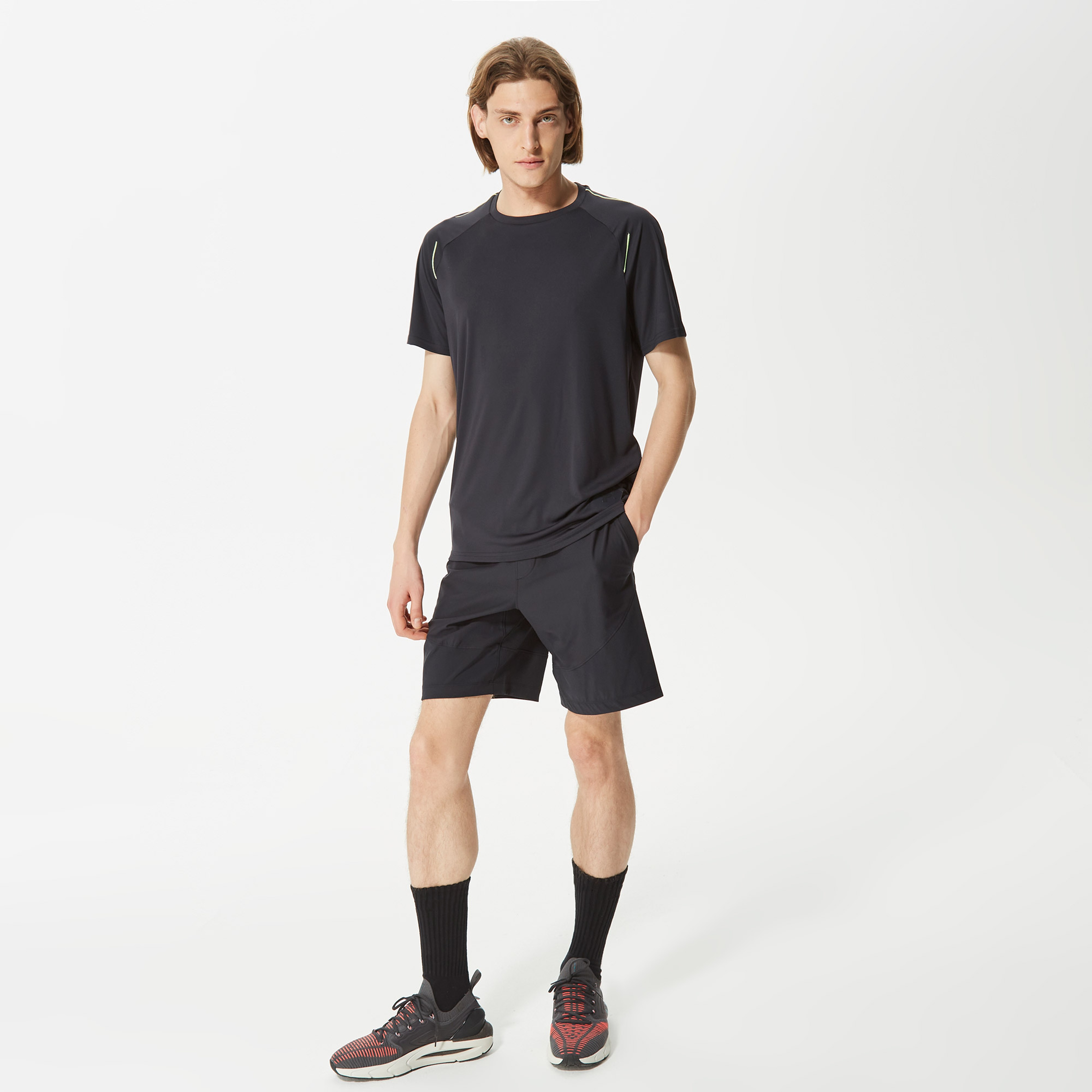 Under Armour Unstoppable Hybrid Shorts Erkek Siyah Şort