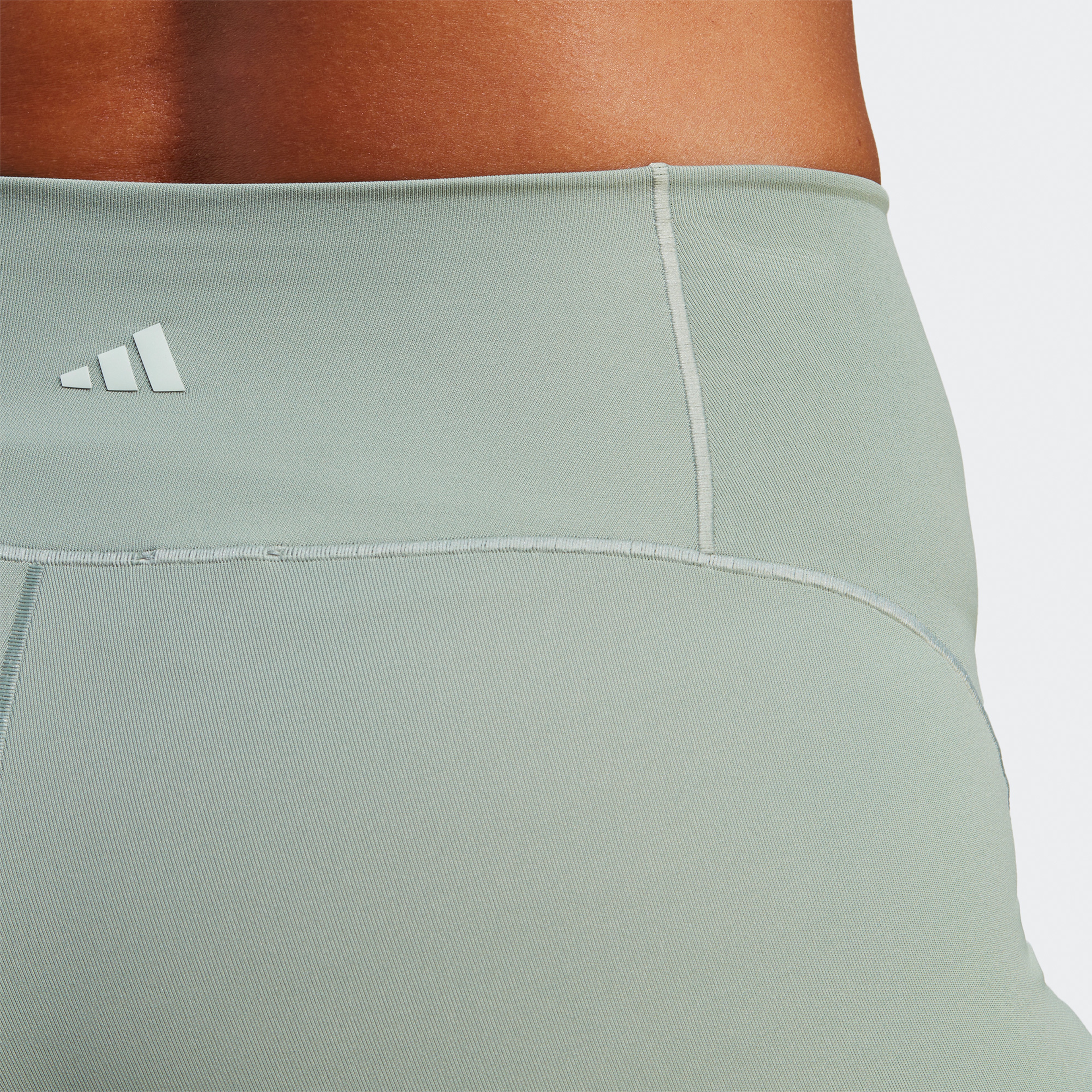 adidas Yoga Studio Luxe Light-Support 7/8 Kadın Yeşil Tayt