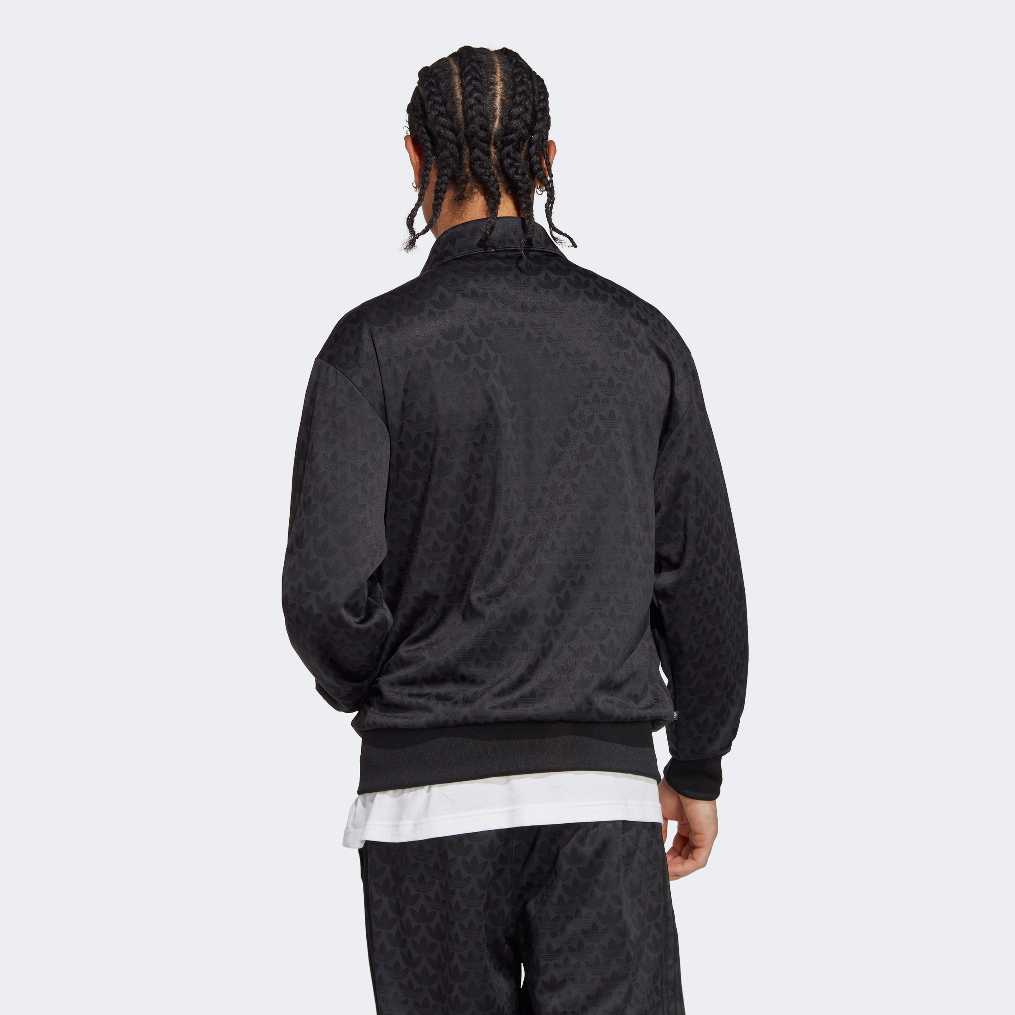 adidas Graphics Monogram Erkek Siyah Eşofman Üstü