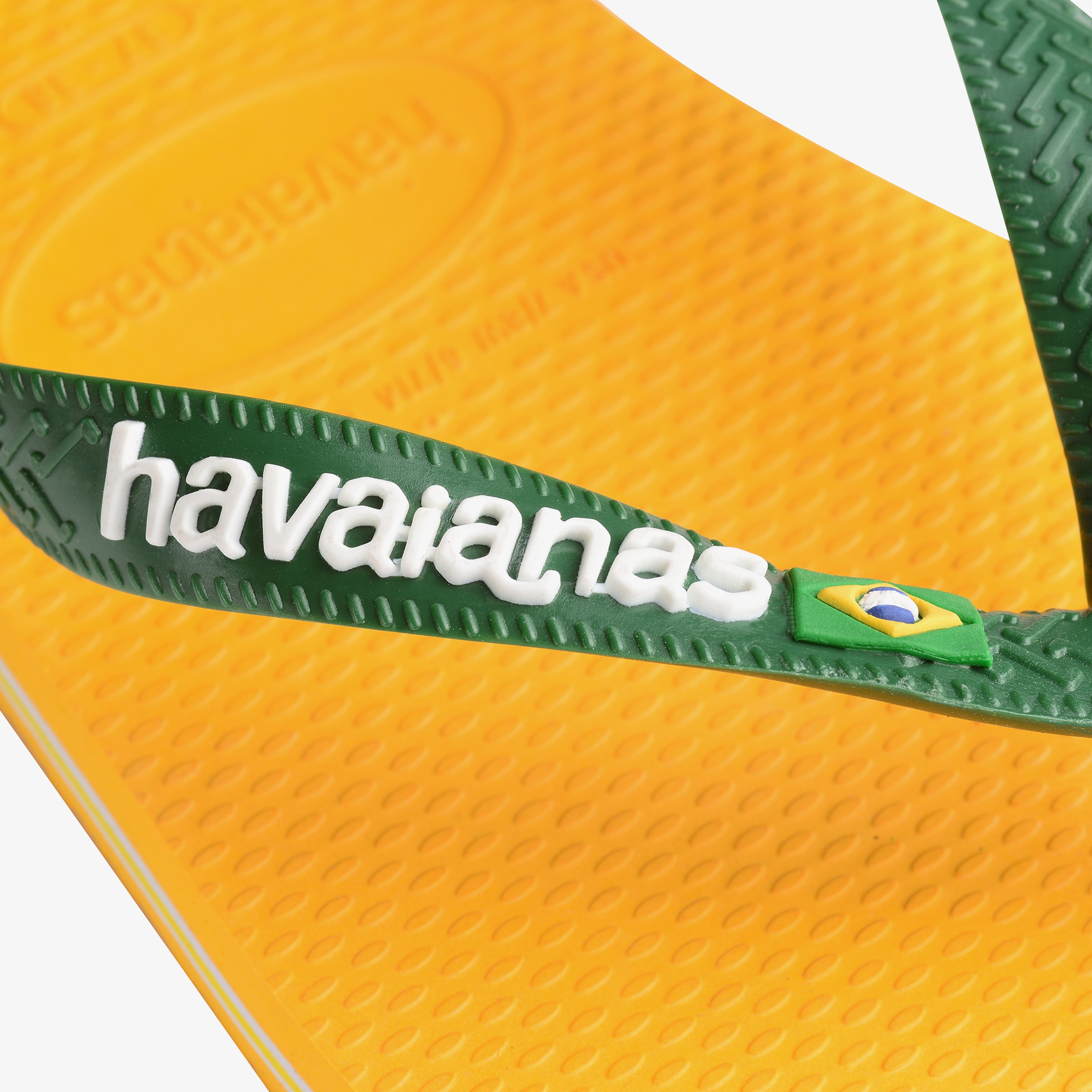 Havaianas Brasil Logo Unisex Sarı Terlik