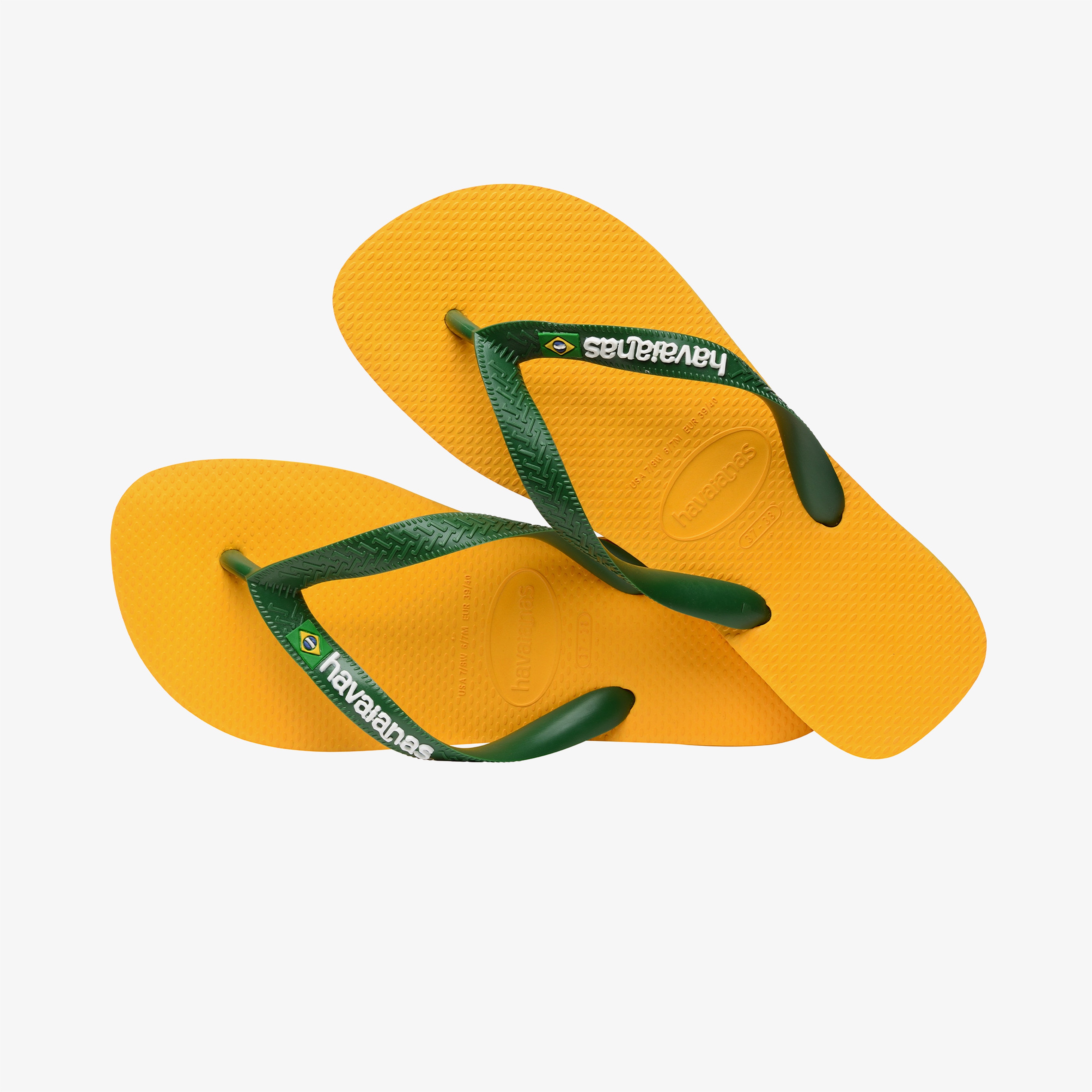 Havaianas Brasil Logo Unisex Sarı Terlik