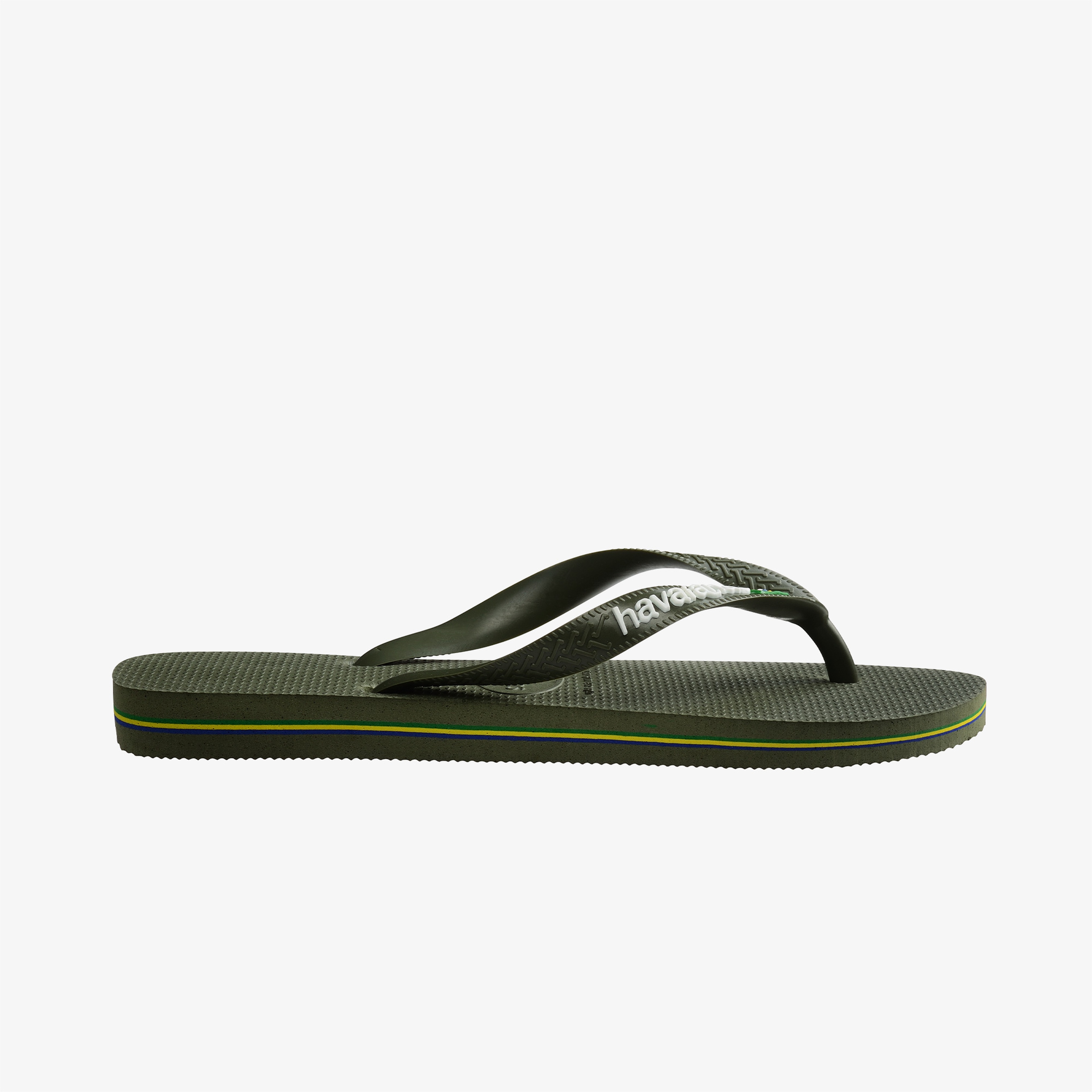Havaianas Brasil Logo Unisex Yeşil Terlik