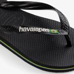 Havaianas Brasil Logo Unisex Siyah Terlik