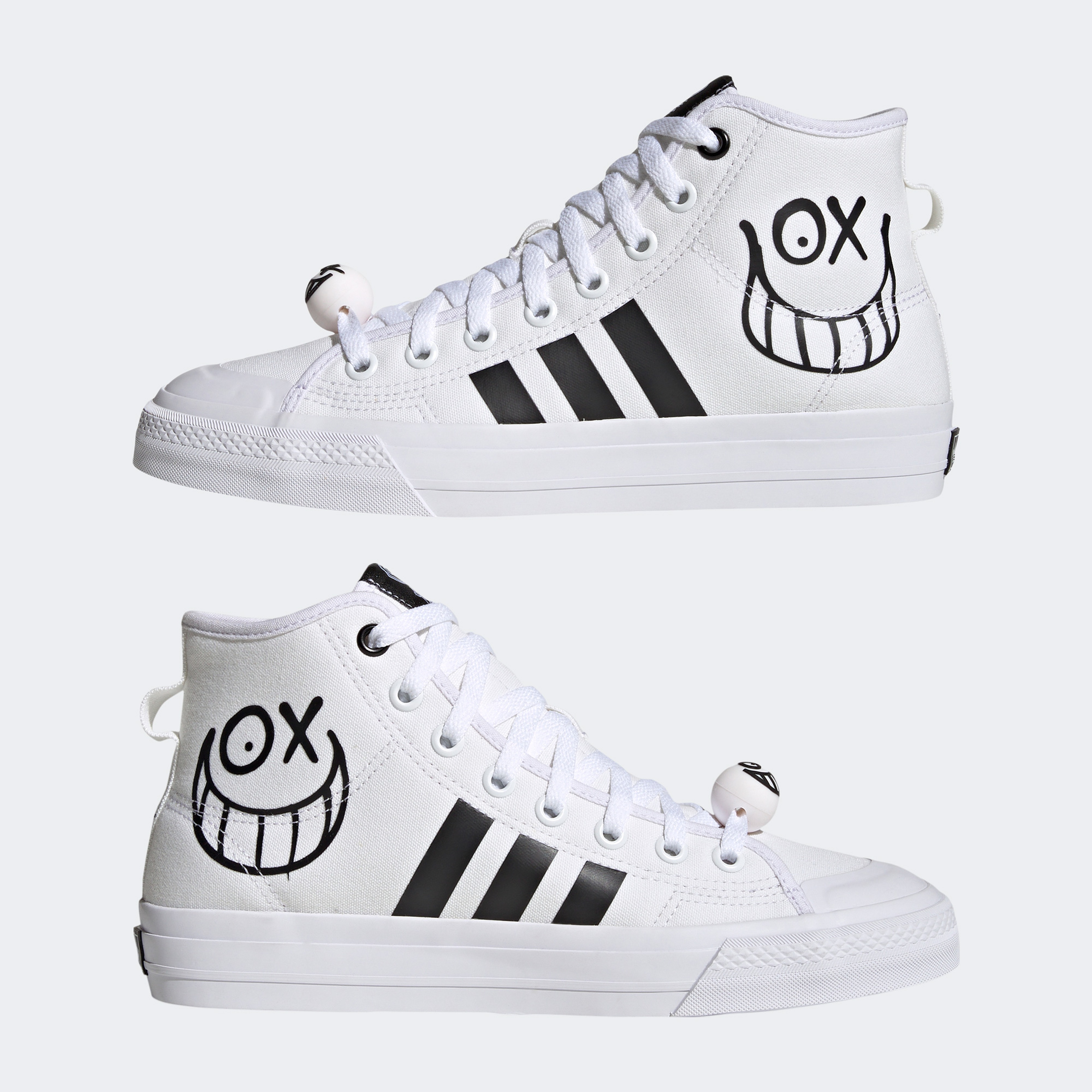 adidas Nizza Hi Rf Unisex Beyaz Spor Ayakkabı38HQ6861| Occasion