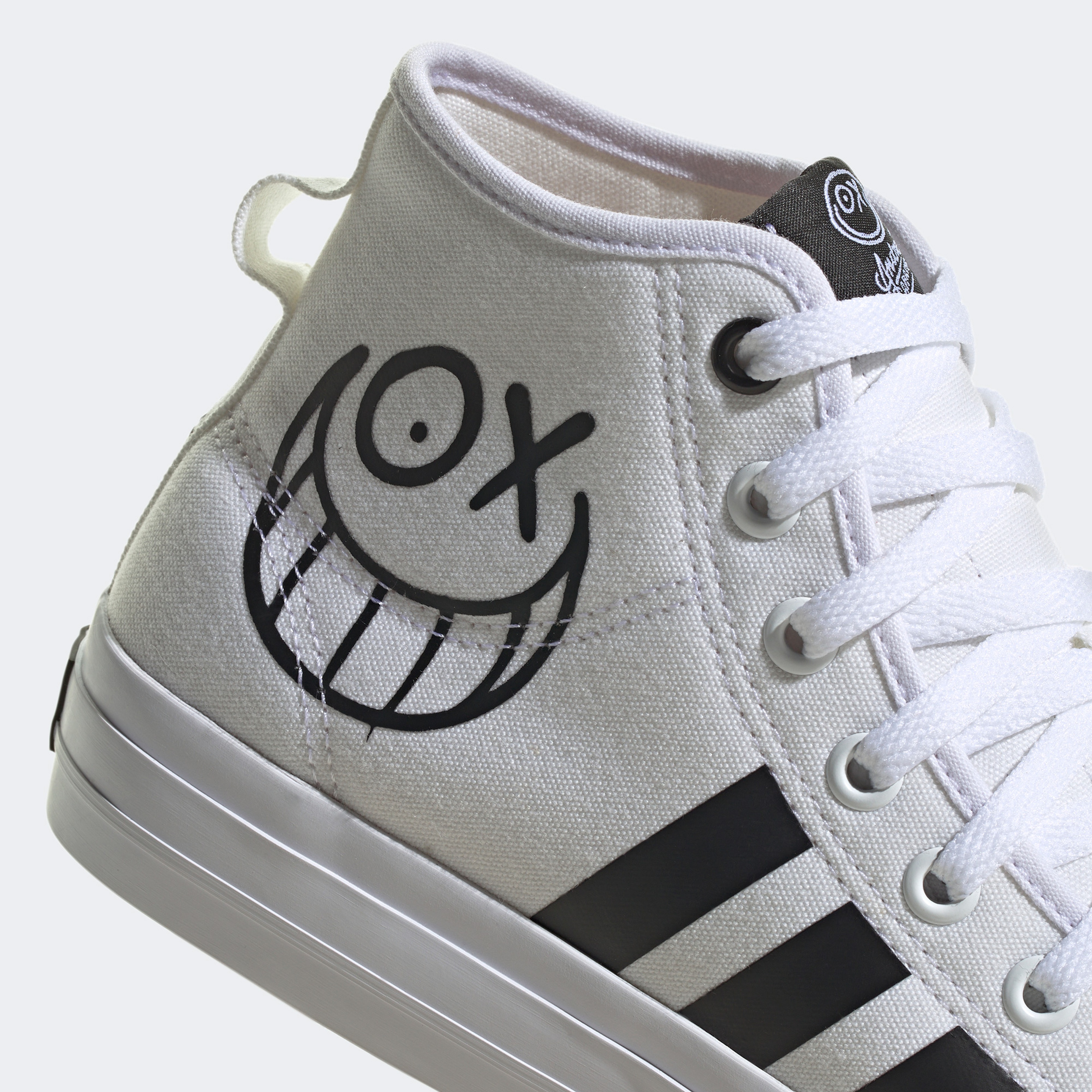 adidas Nizza Hi Rf Unisex Beyaz Spor Ayakkabı38HQ6861| Occasion